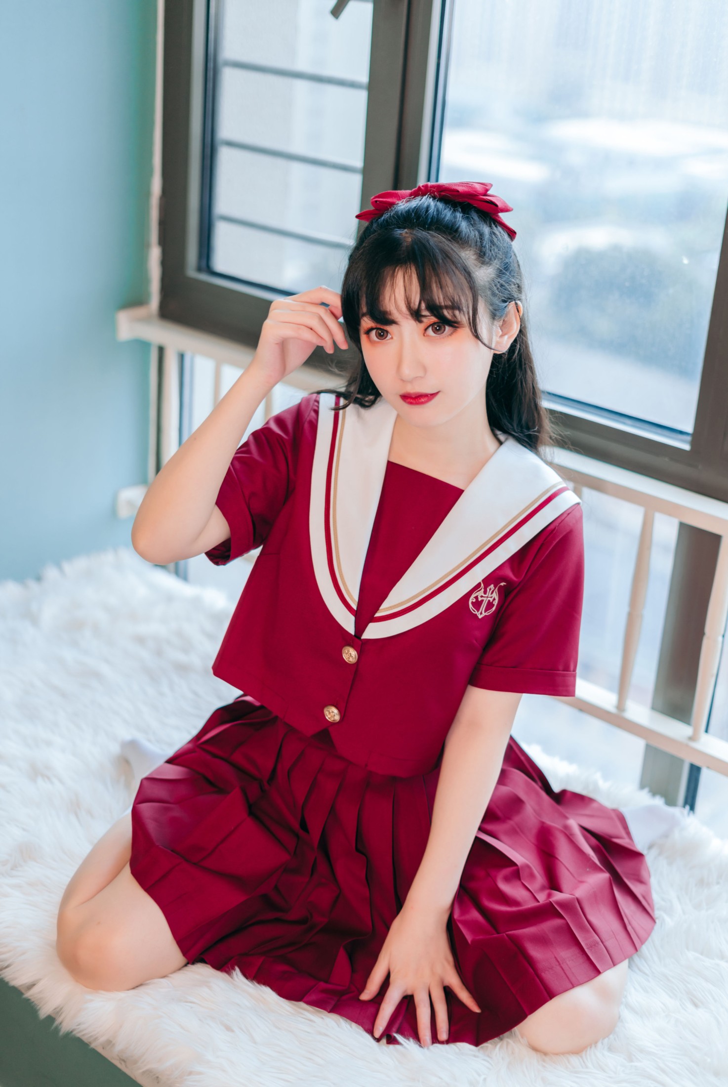 图片[8] - 桃墨公子x - 《红色JK》[23P] - 机器猫次元 - 机器猫次元