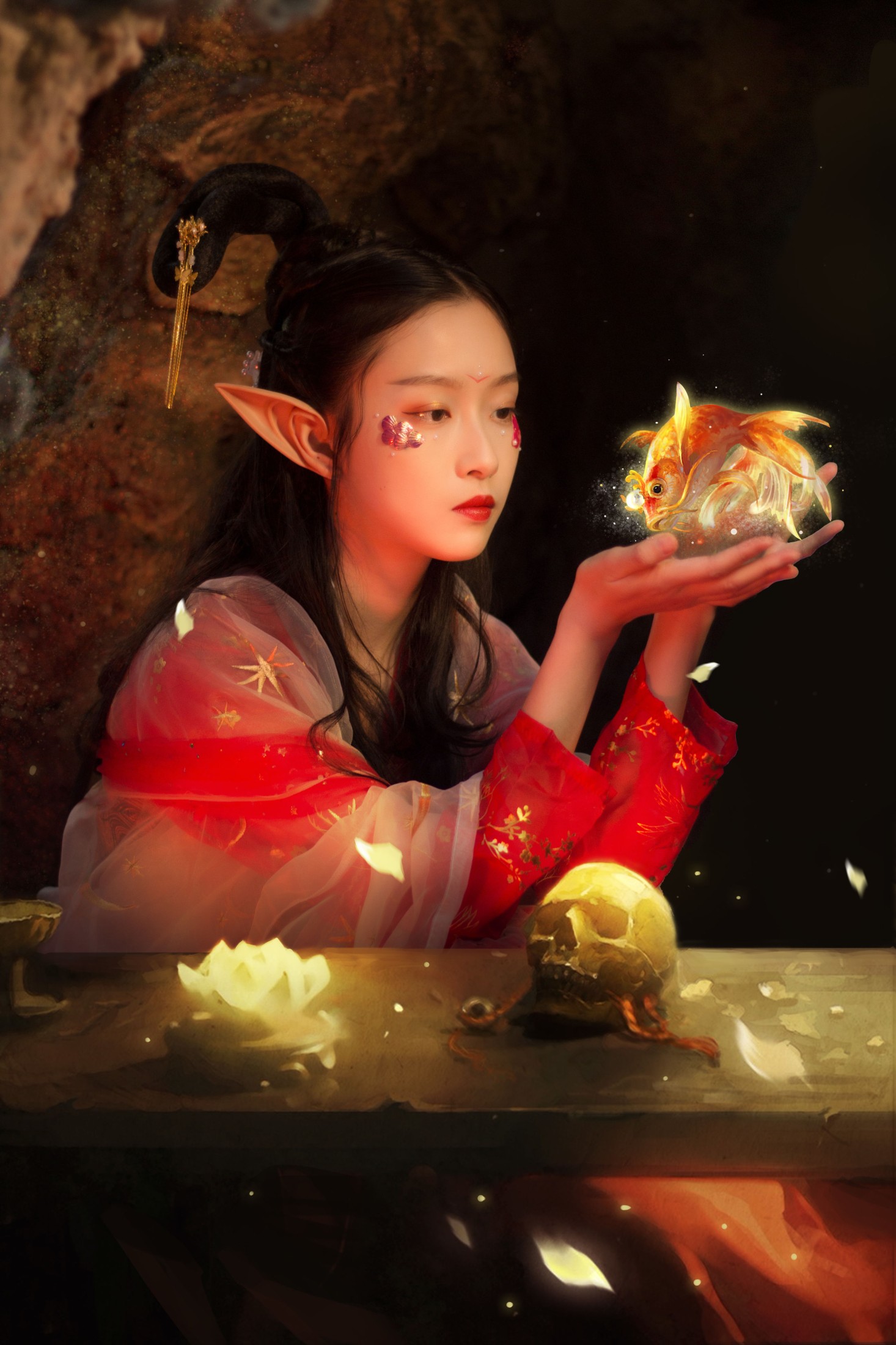 图片[6] - 小鱼 - 《洞穴里的鲤鱼精》[20P] - 机器猫次元 - 机器猫次元