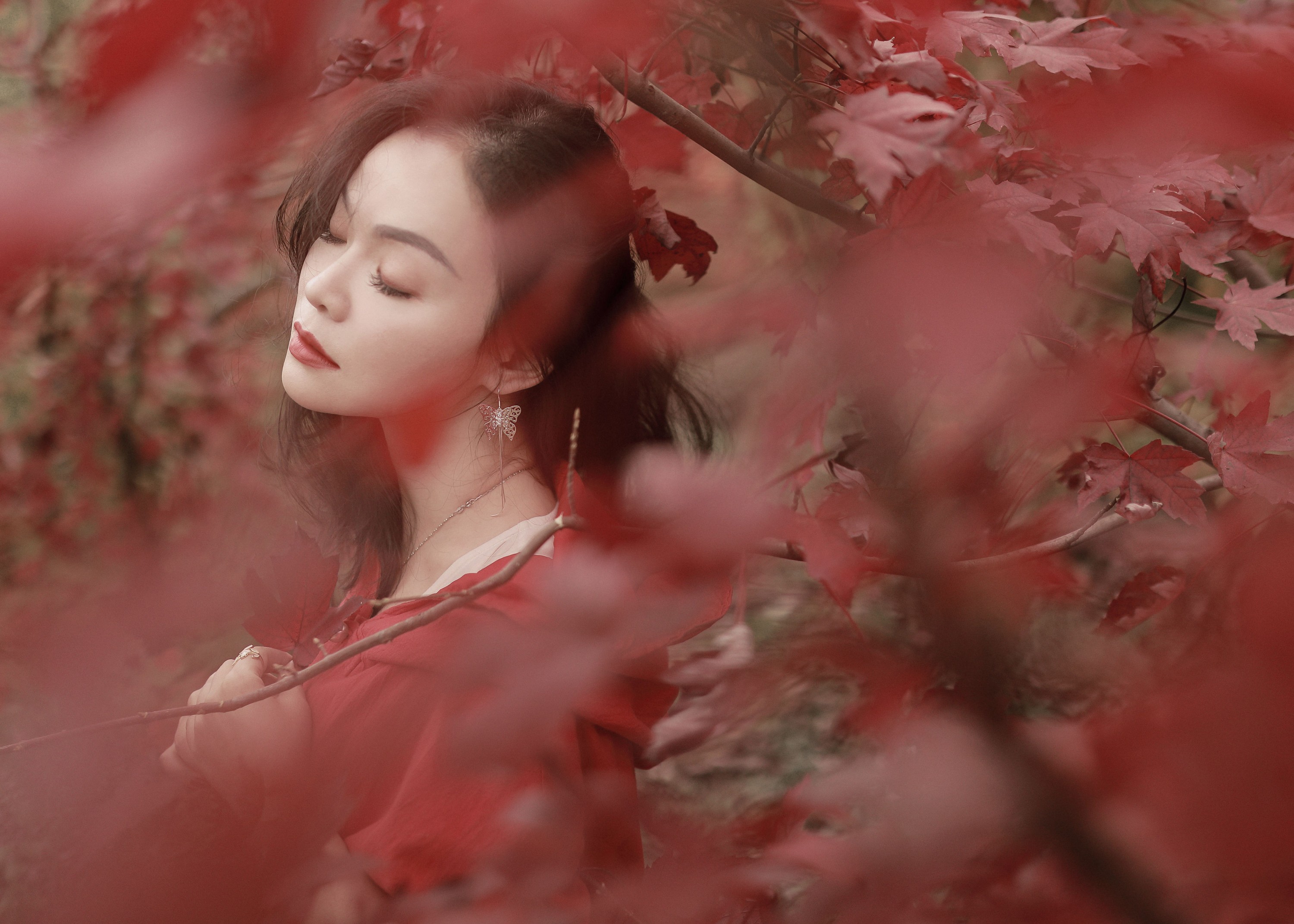 图片[5] - 小妖 - 《枫叶人像》[22P] - 机器猫次元 - 机器猫次元