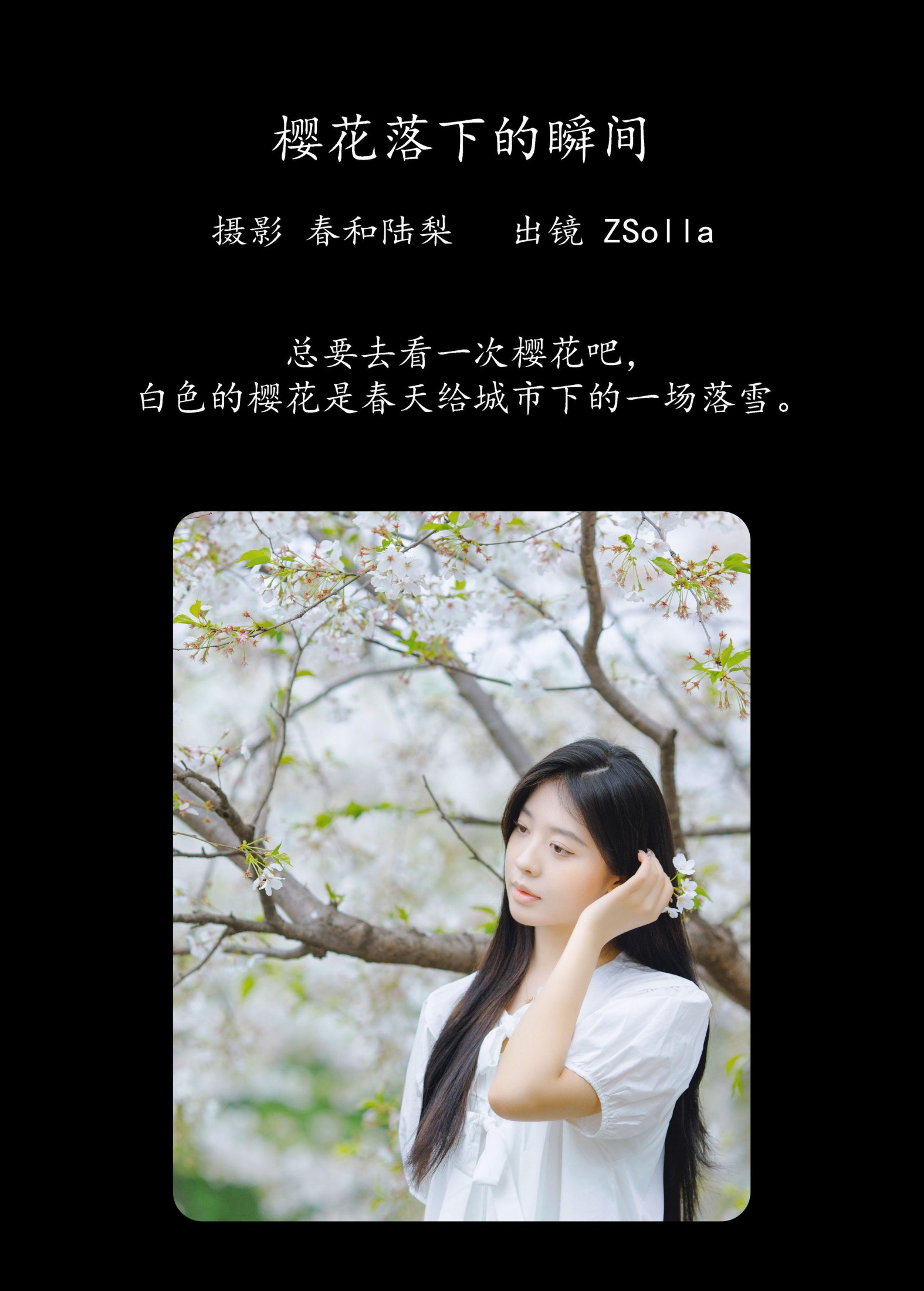 图片[2] - Z_Solla - 《樱花落下的瞬间》[20P] - 机器猫次元 - 机器猫次元