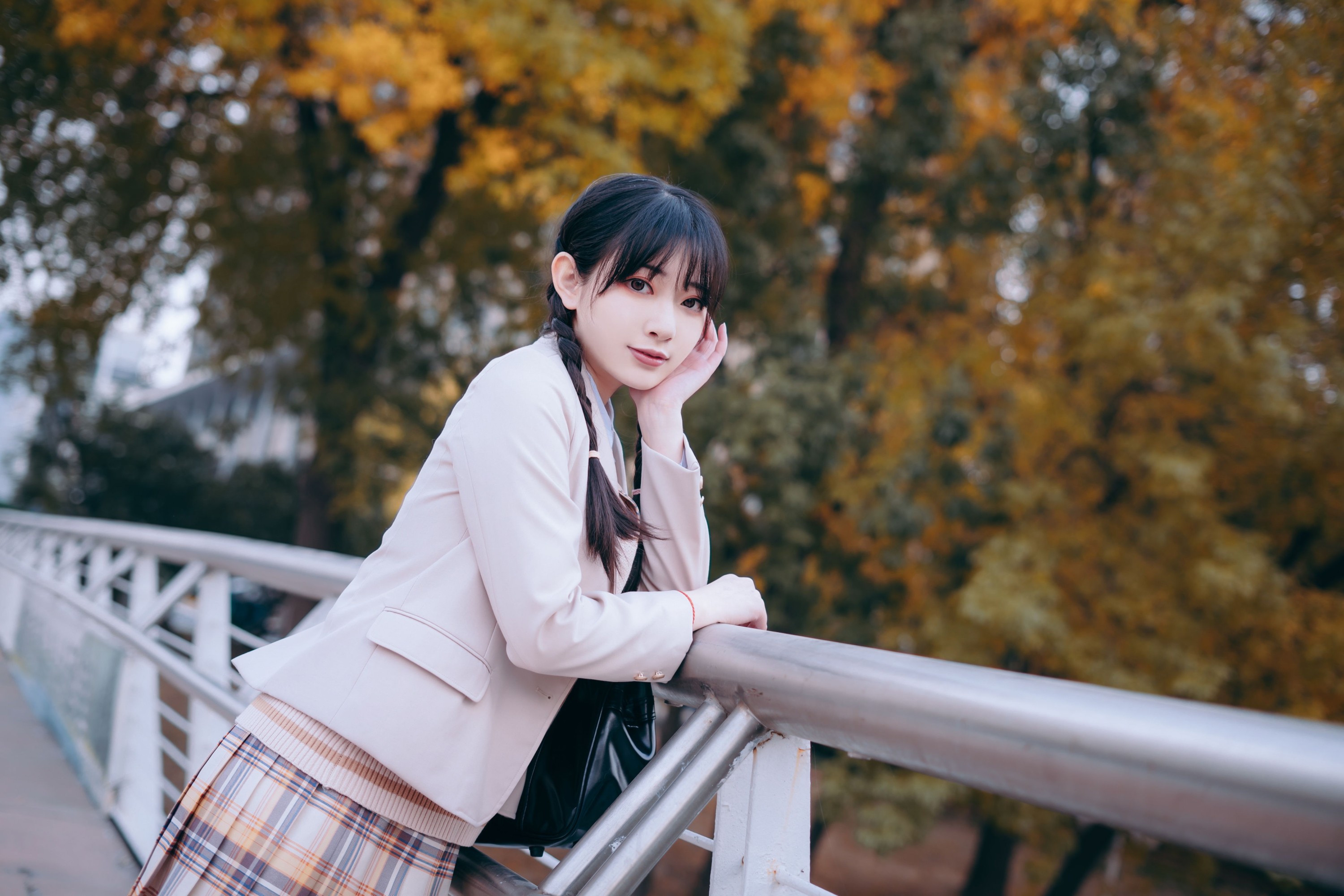 图片[8] - 桃墨公子x - 《秋天的JK》[23P] - 机器猫次元 - 机器猫次元