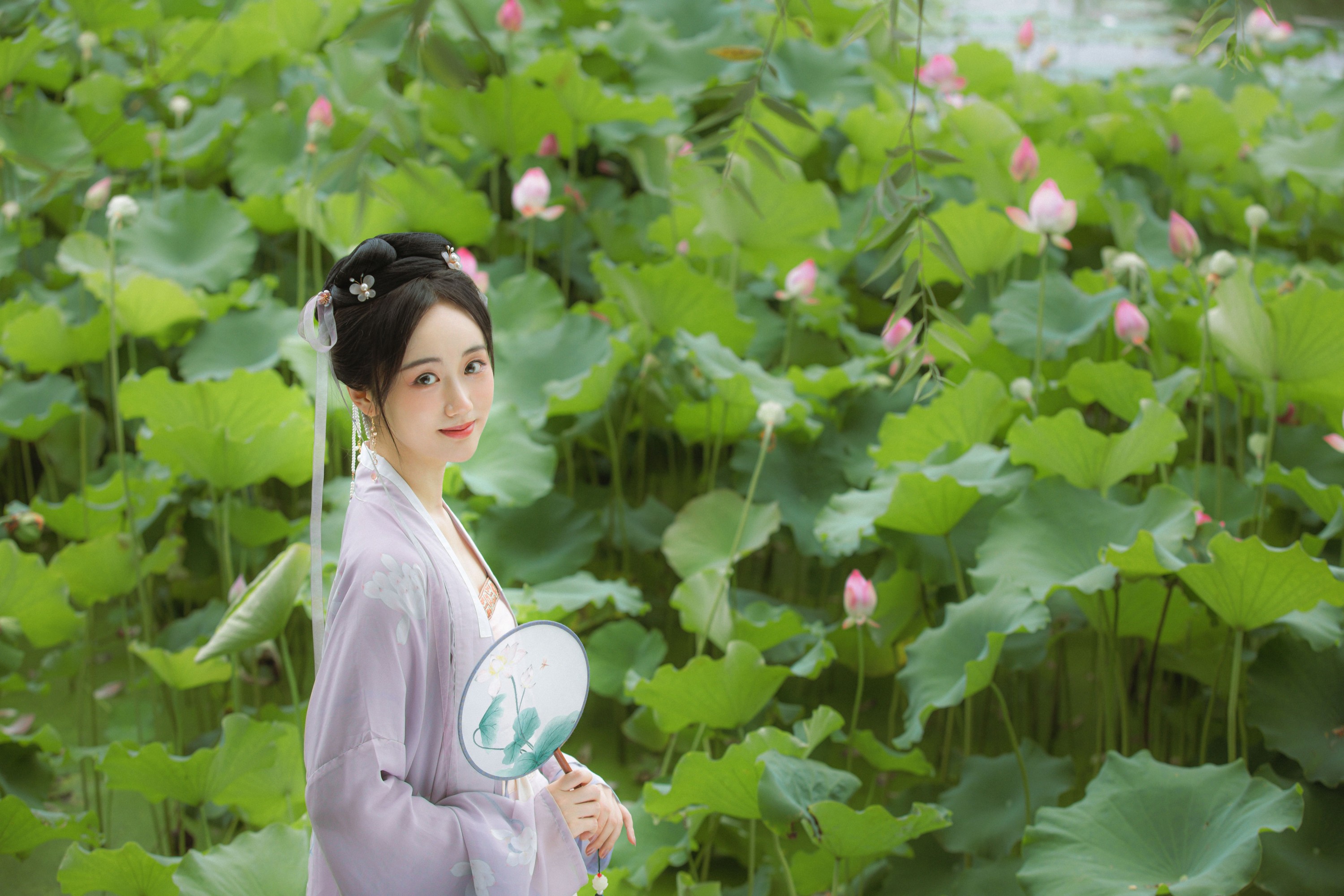 图片[5] - 灵潇 - 《采荷》[22P] - 机器猫次元 - 机器猫次元