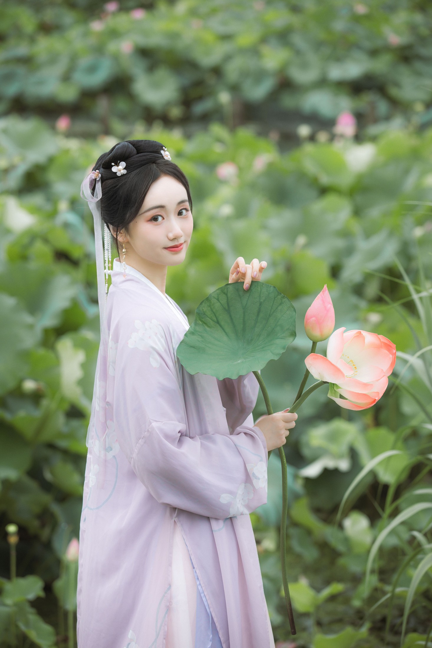 图片[8] - 灵潇 - 《采荷》[22P] - 机器猫次元 - 机器猫次元