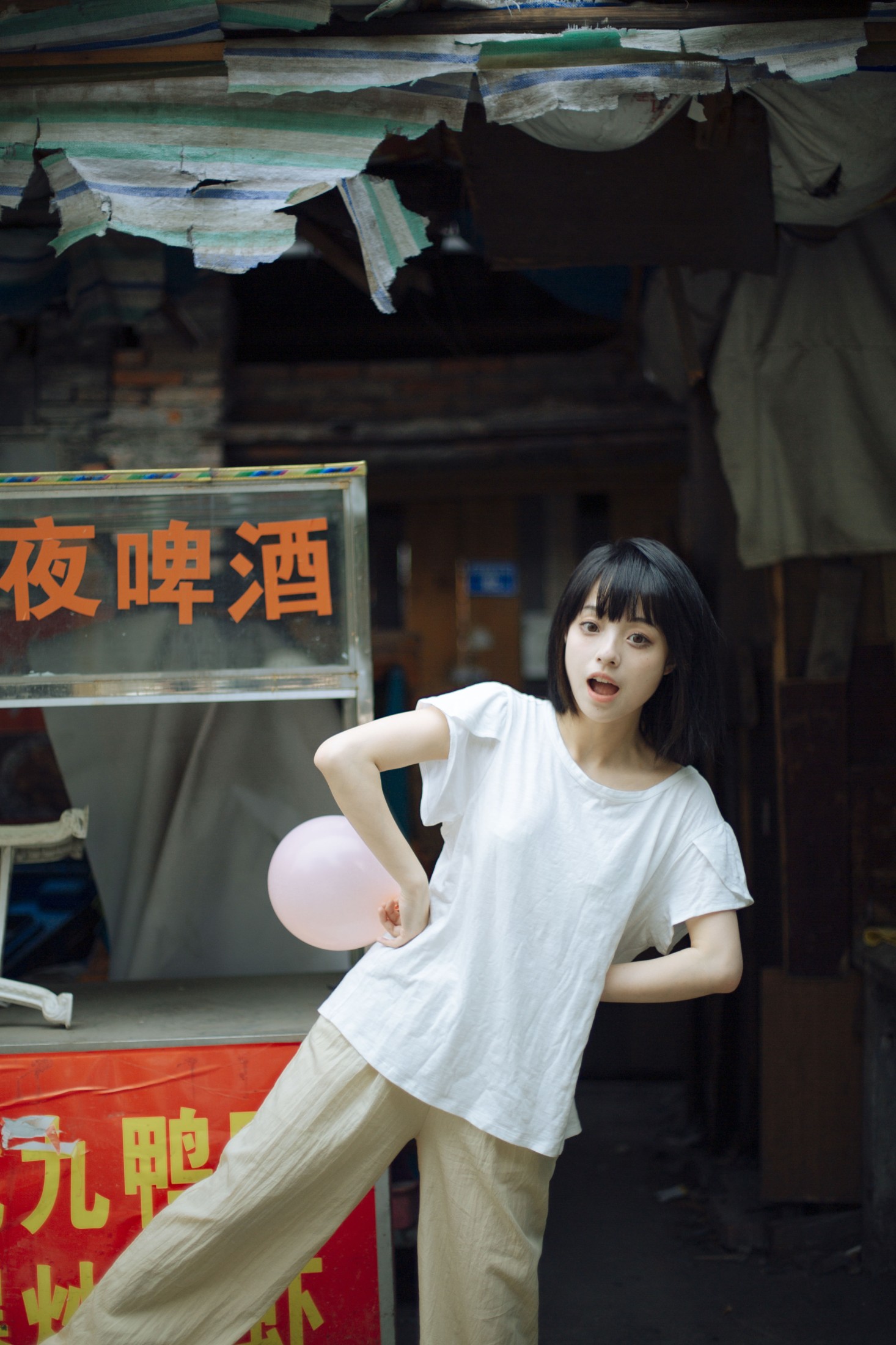 图片[7] - 盐粒儿SaltEr - 《在夏日街头漫游》[22P] - 机器猫次元 - 机器猫次元
