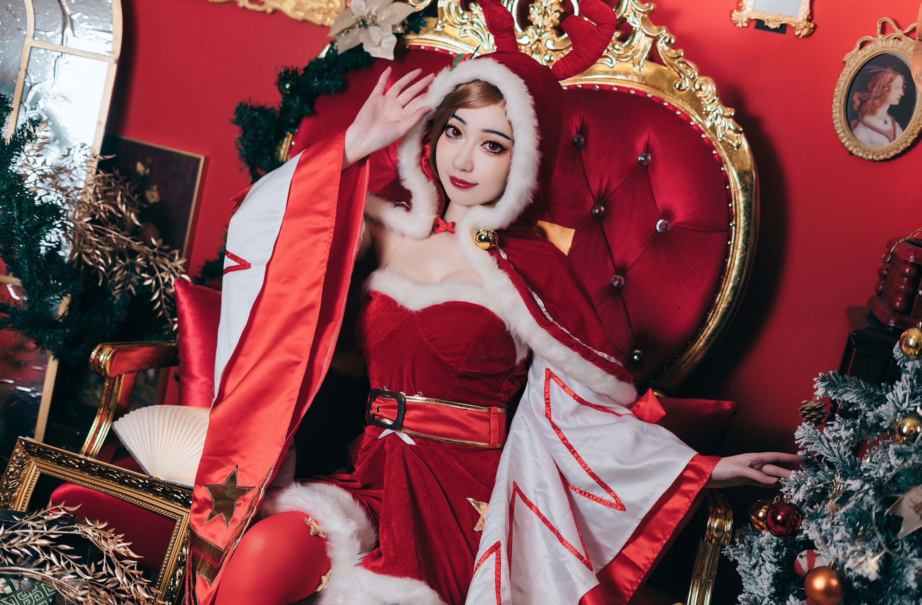 图片[3] - 桃墨公子x - 《圣诞貂蝉》[21P] - 机器猫次元 - 机器猫次元