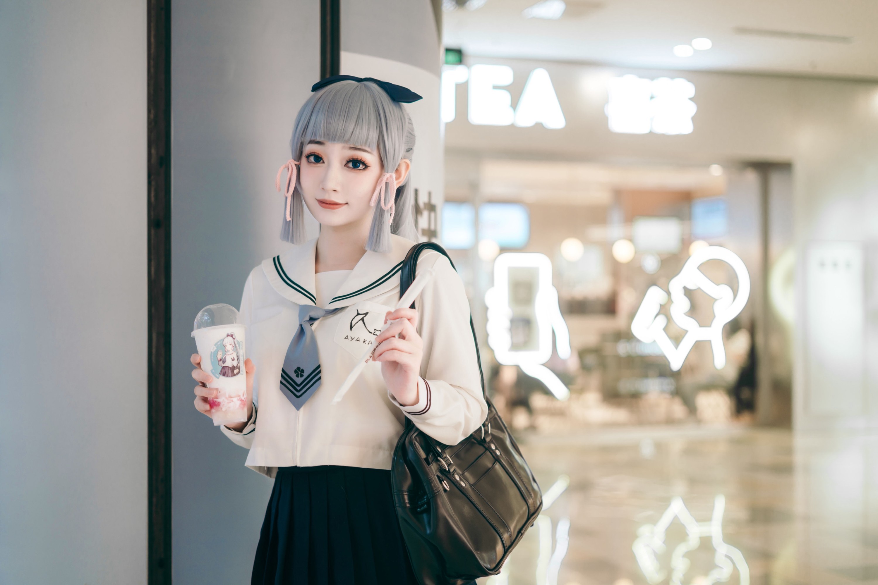 图片[6] - 桃墨公子x - 《神里绫华JK制服》[23P] - 机器猫次元 - 机器猫次元