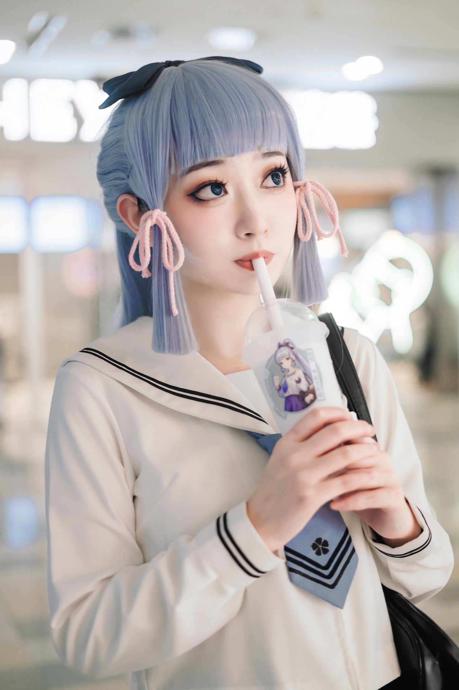 图片[7] - 桃墨公子x - 《神里绫华JK制服》[23P] - 机器猫次元 - 机器猫次元