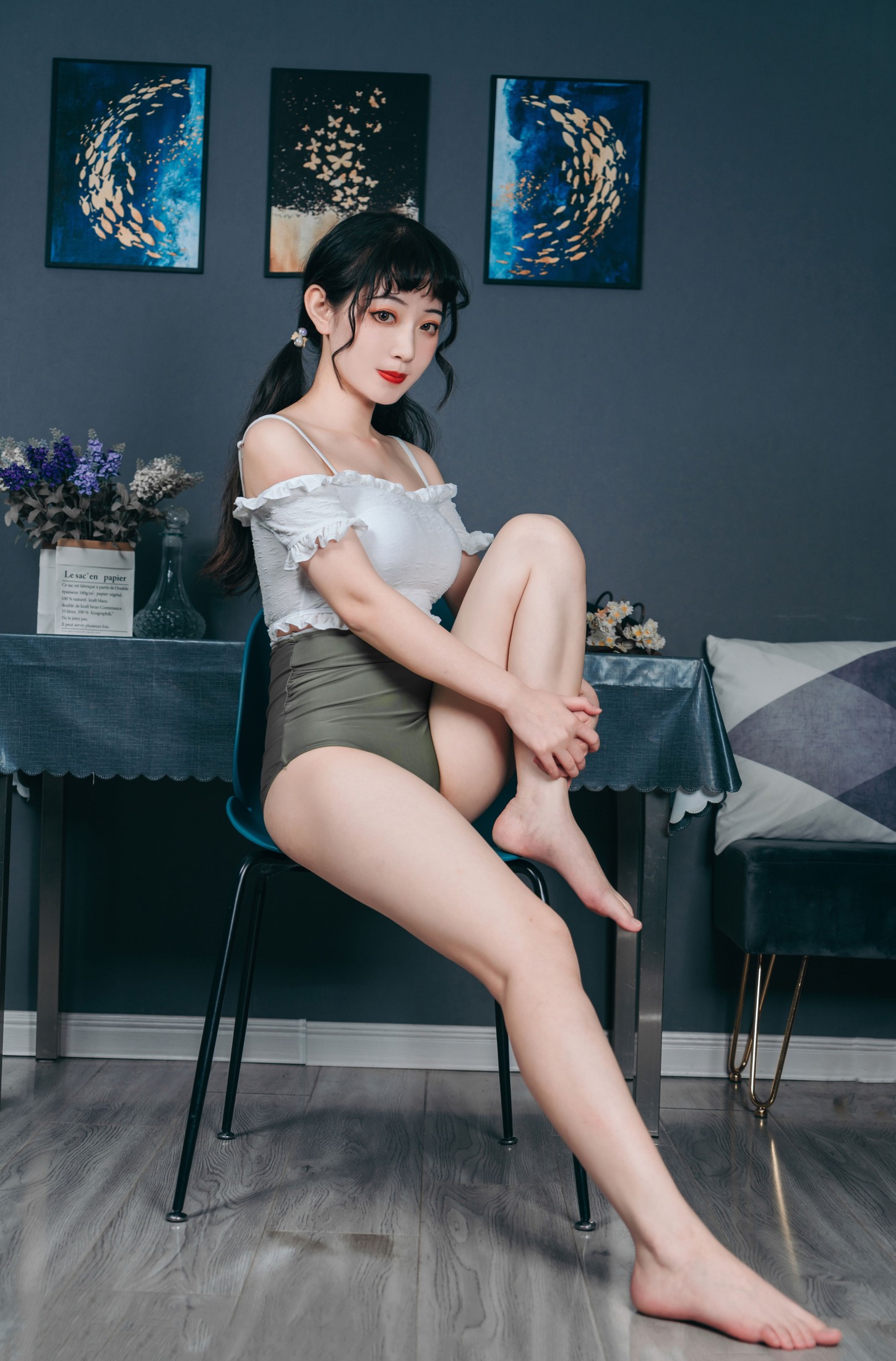 图片[5] - 桃墨公子x - 《灰色的泳衣》[22P] - 机器猫次元 - 机器猫次元