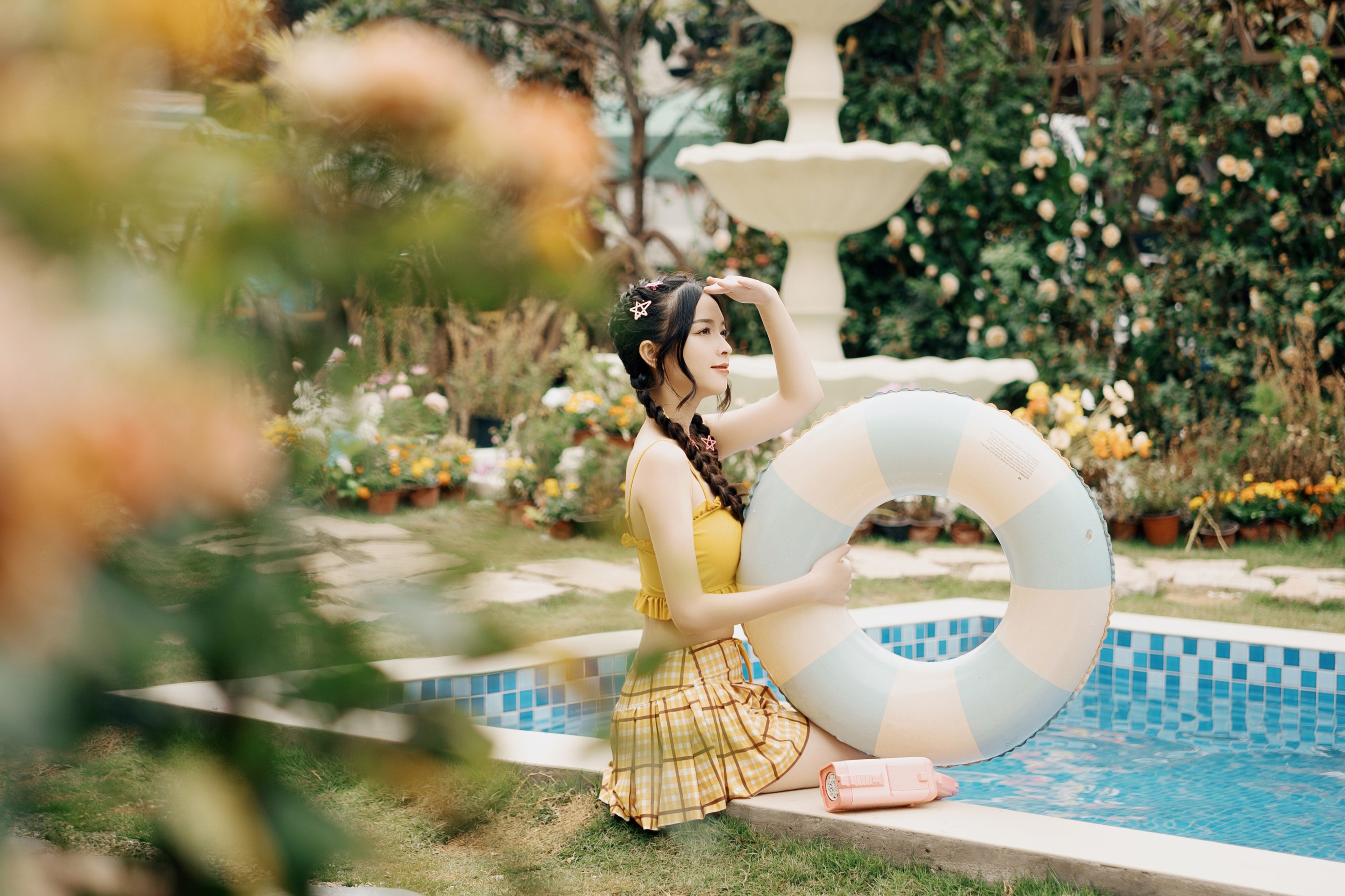 图片[7] - 欣怡 - 《夏之花》[22P] - 机器猫次元 - 机器猫次元