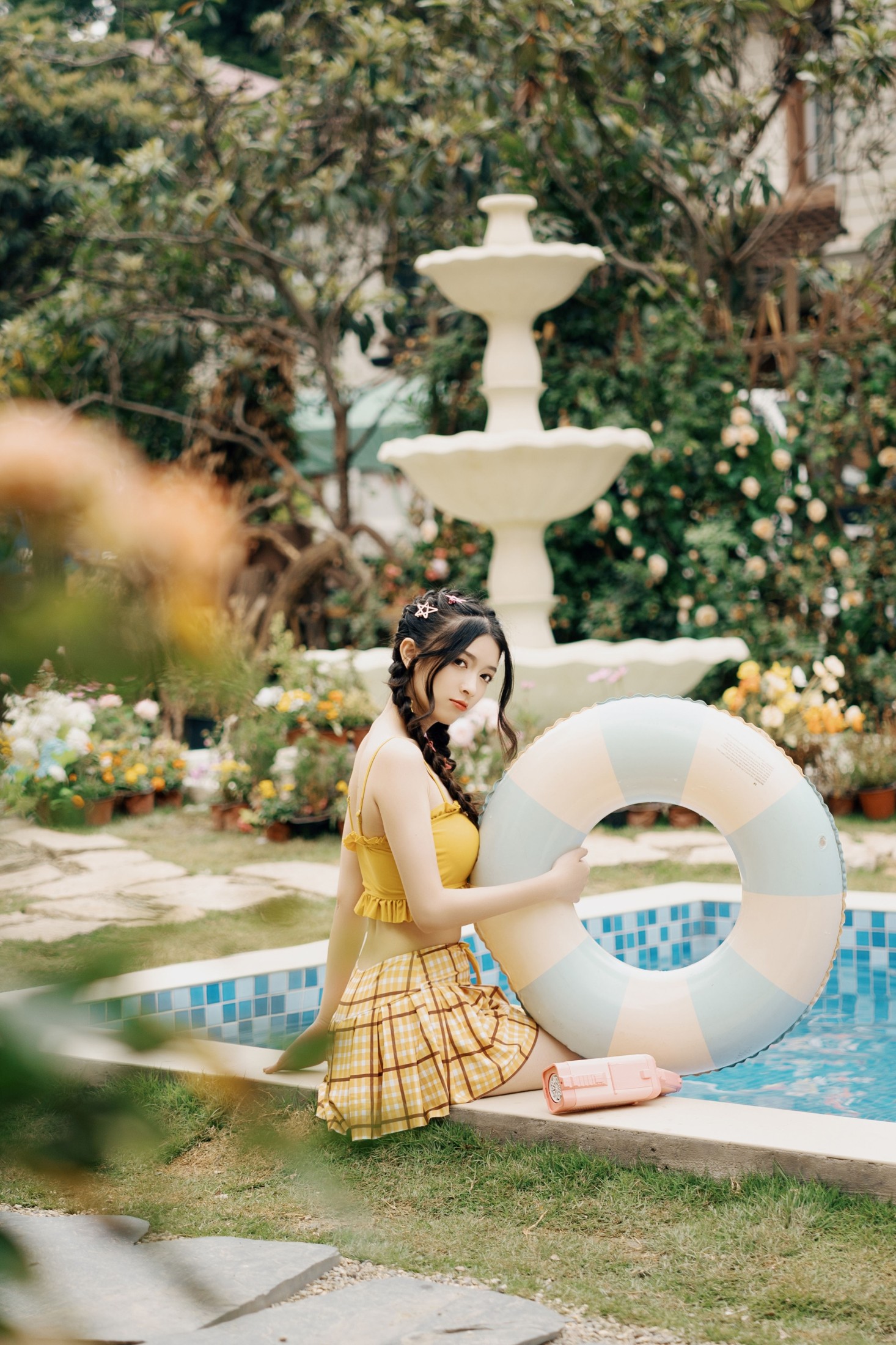 图片[8] - 欣怡 - 《夏之花》[22P] - 机器猫次元 - 机器猫次元