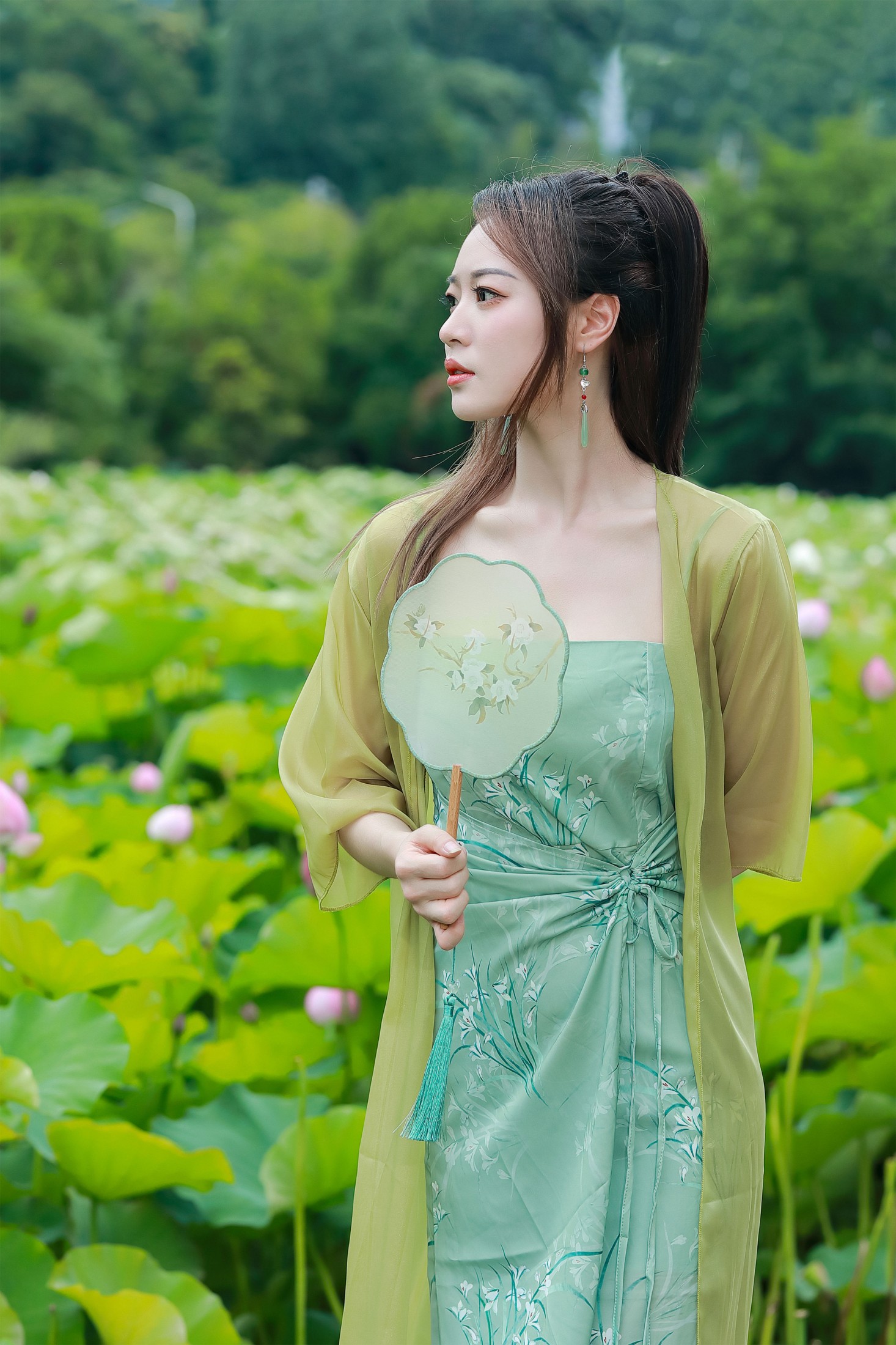 图片[3] - 鱼儿 - 《绿荷新意》[26P] - 机器猫次元 - 机器猫次元