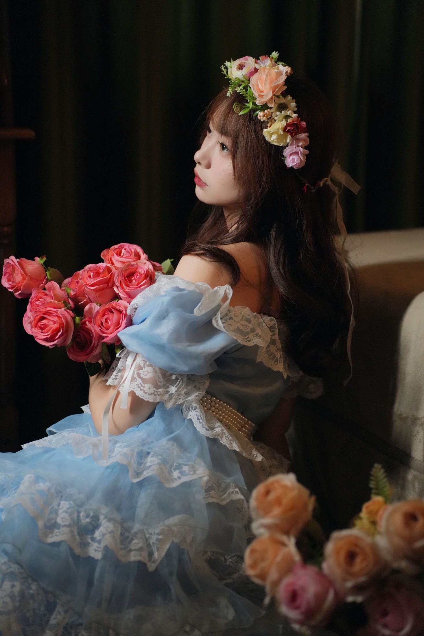 图片[5] - 小可爱 - 《油画中的少女》[45P] - 机器猫次元 - 机器猫次元