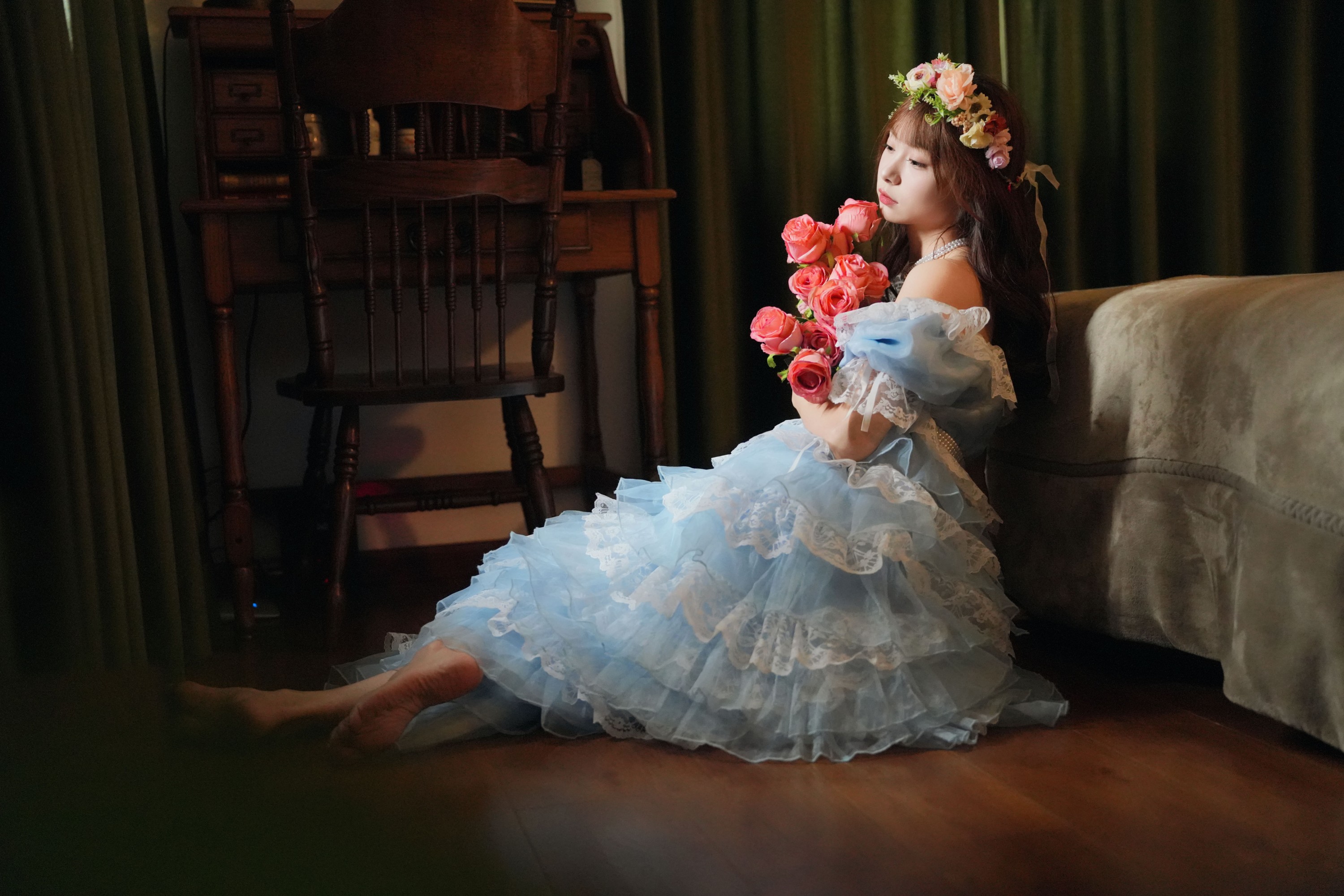 图片[6] - 小可爱 - 《油画中的少女》[45P] - 机器猫次元 - 机器猫次元
