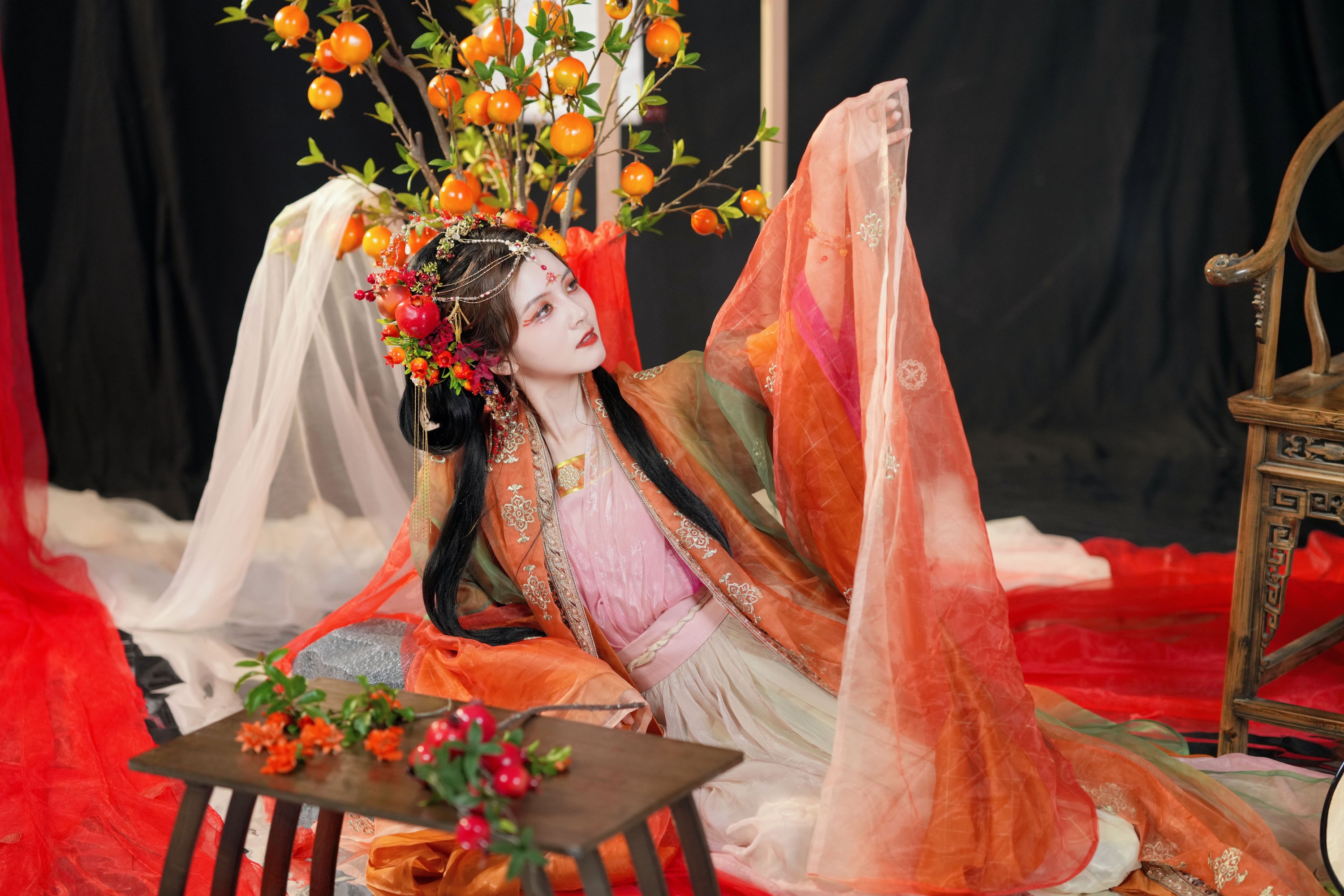 图片[4] - Tifa丁小妮 - 《十二花神之石榴花神》[40P] - 机器猫次元 - 机器猫次元