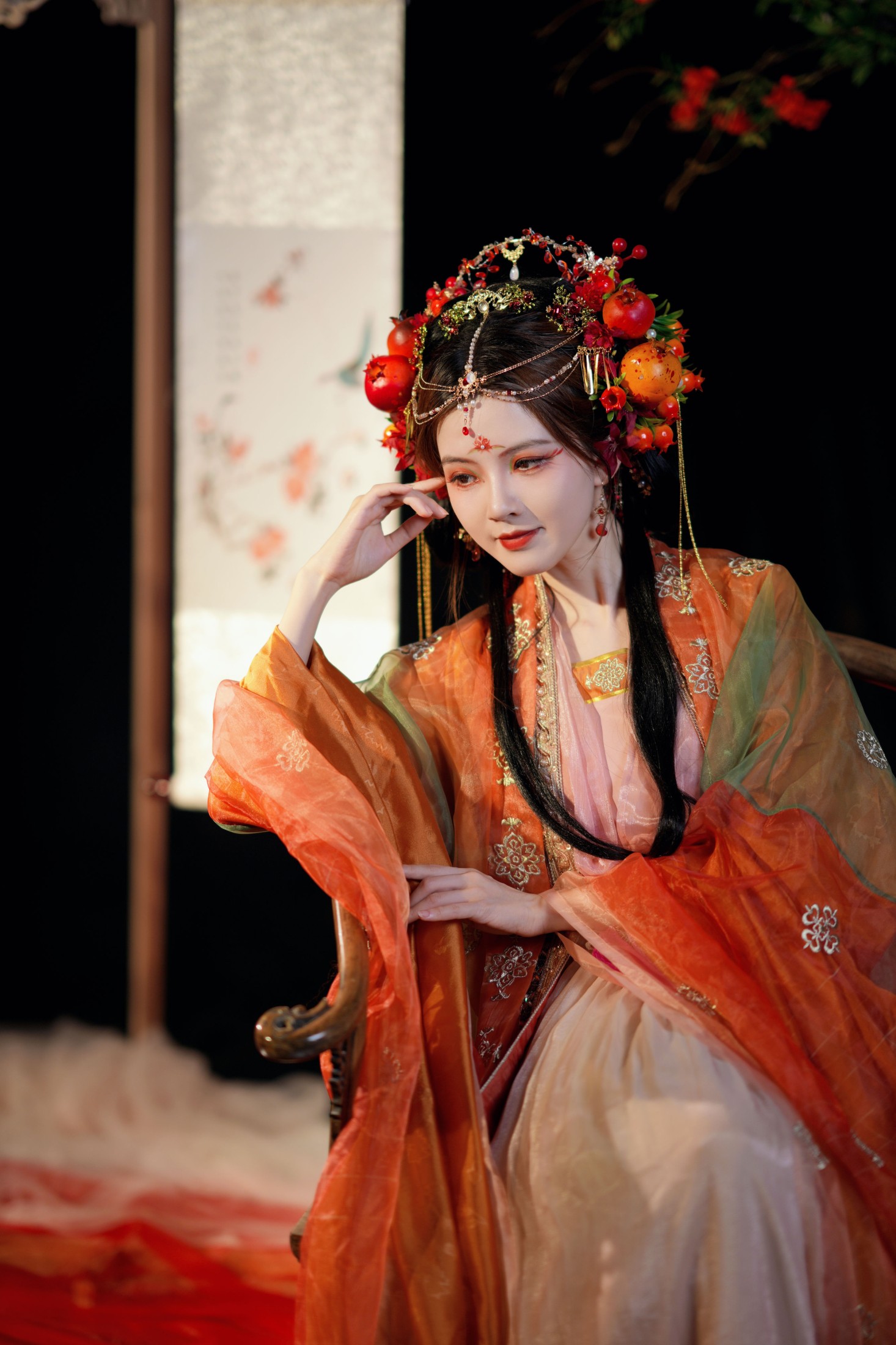 图片[3] - Tifa丁小妮 - 《十二花神之石榴花神》[40P] - 机器猫次元 - 机器猫次元