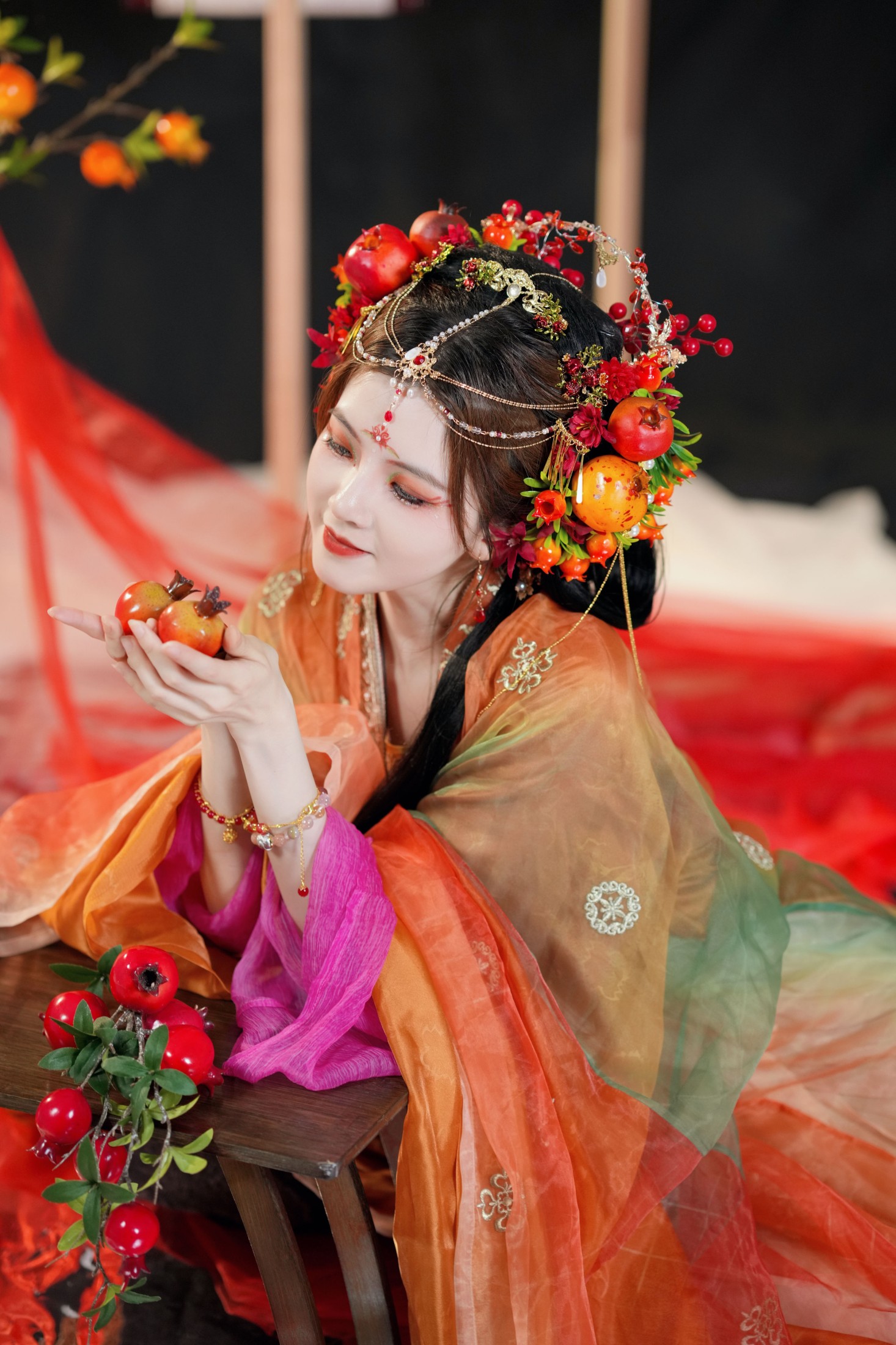 图片[8] - Tifa丁小妮 - 《十二花神之石榴花神》[40P] - 机器猫次元 - 机器猫次元