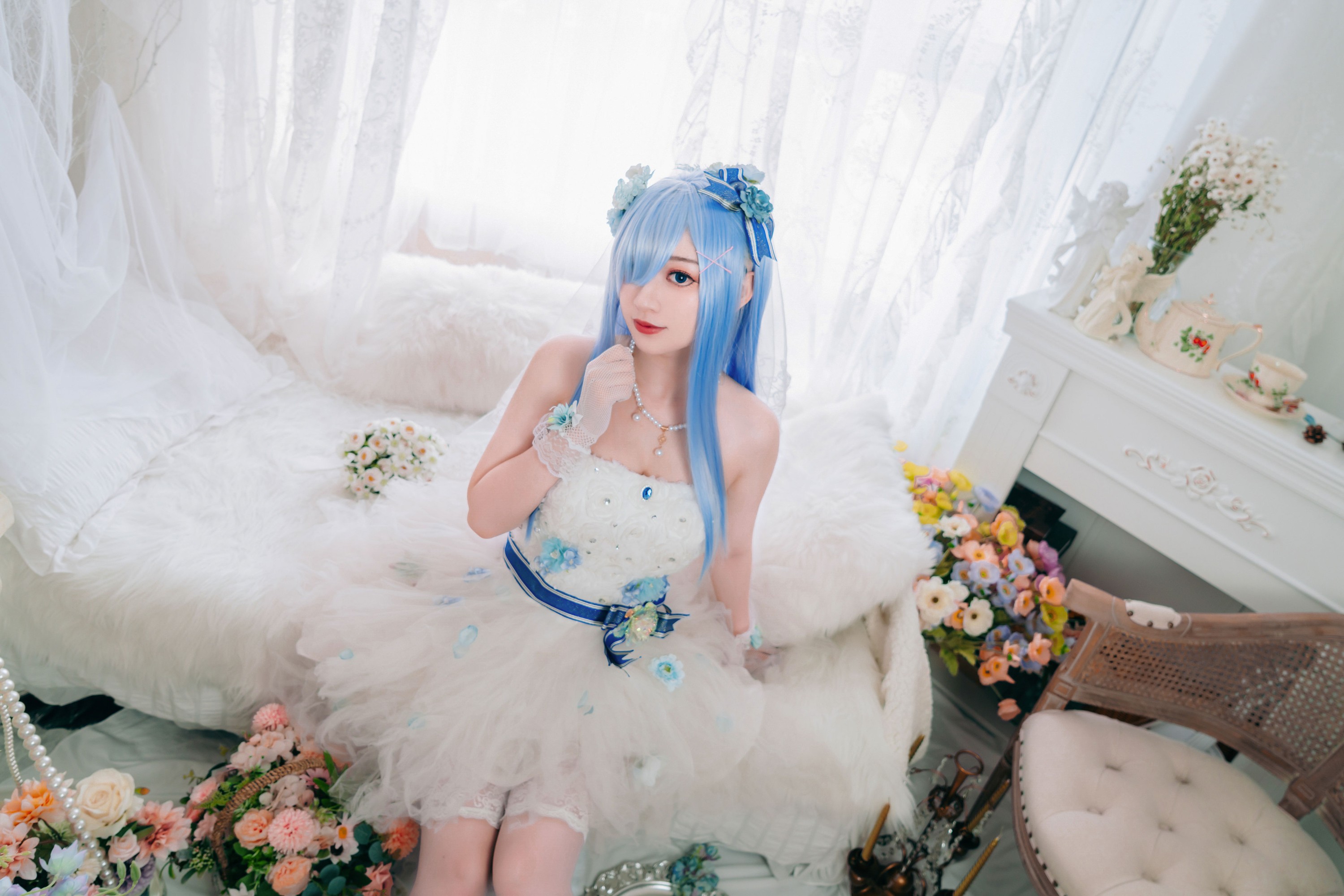图片[6] - 桃墨公子x - 《长发蕾姆花嫁》[23P] - 机器猫次元 - 机器猫次元