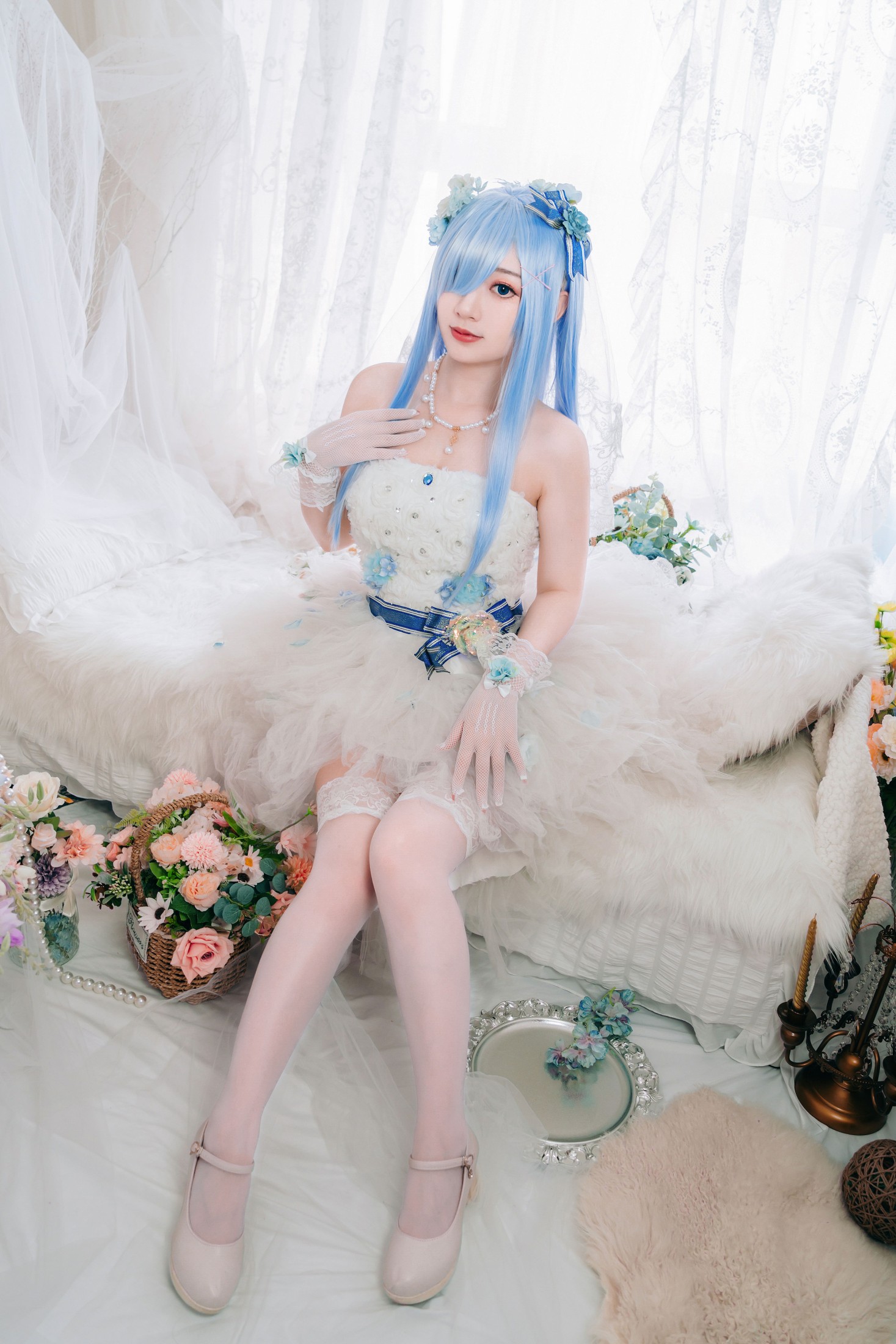图片[4] - 桃墨公子x - 《长发蕾姆花嫁》[23P] - 机器猫次元 - 机器猫次元