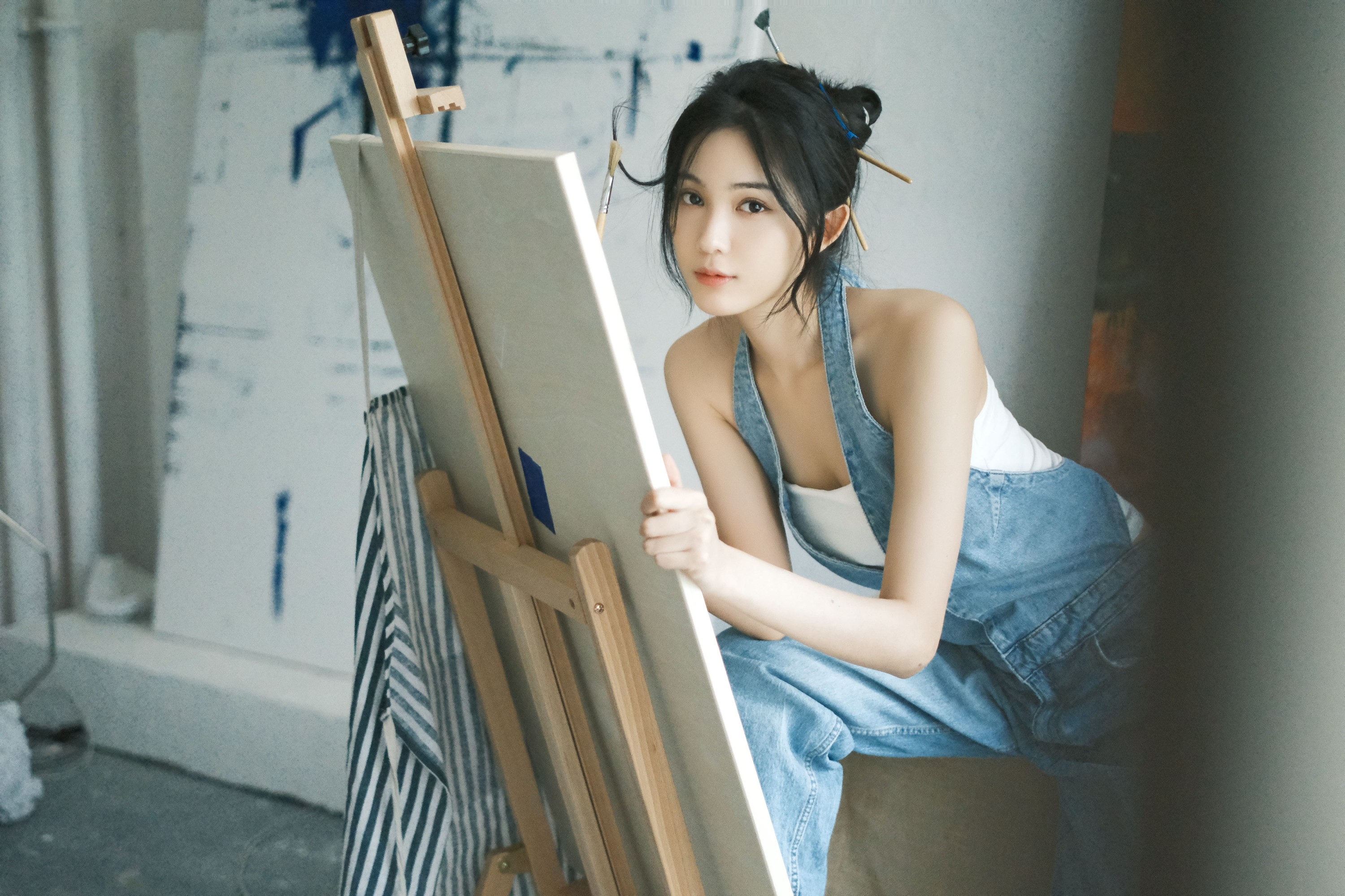 图片[4] - 凤 - 《在画室发呆的午后》[22P] - 机器猫次元 - 机器猫次元