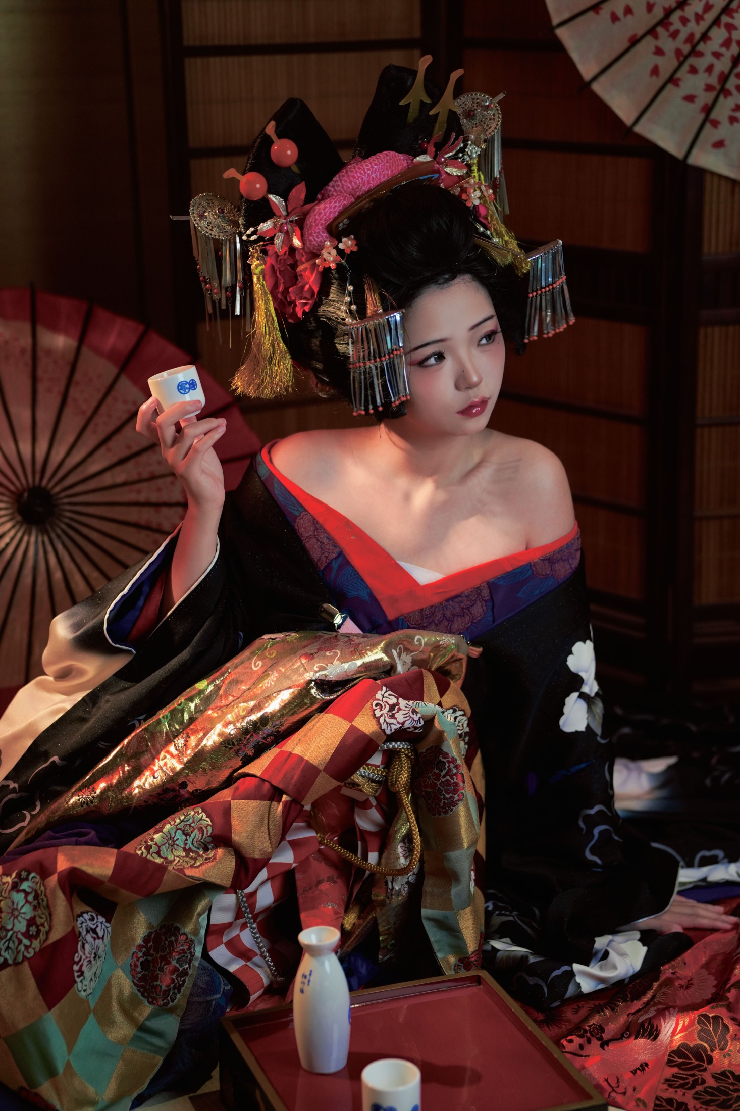 图片[5] - 欣宝欣宝天天吃饱 - 《花魁道中》[25P] - 机器猫次元 - 机器猫次元