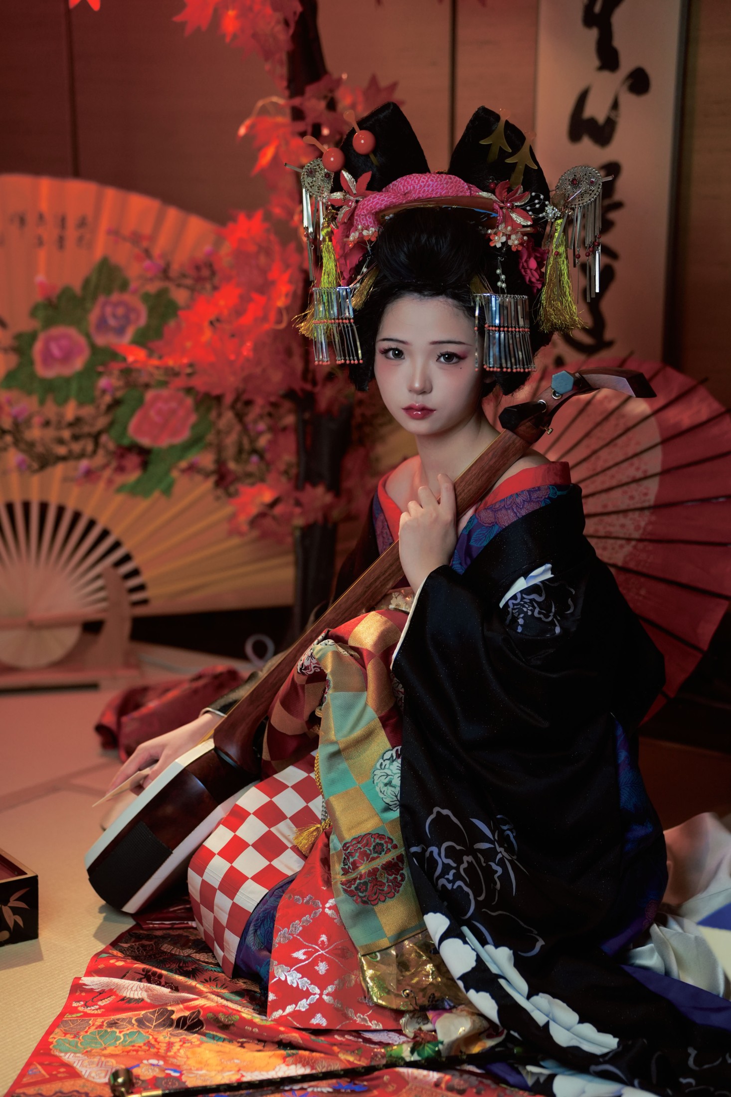 图片[4] - 欣宝欣宝天天吃饱 - 《花魁道中》[25P] - 机器猫次元 - 机器猫次元