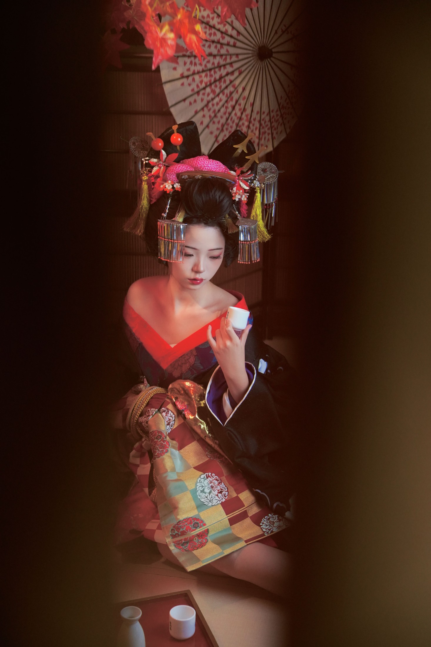 图片[8] - 欣宝欣宝天天吃饱 - 《花魁道中》[25P] - 机器猫次元 - 机器猫次元