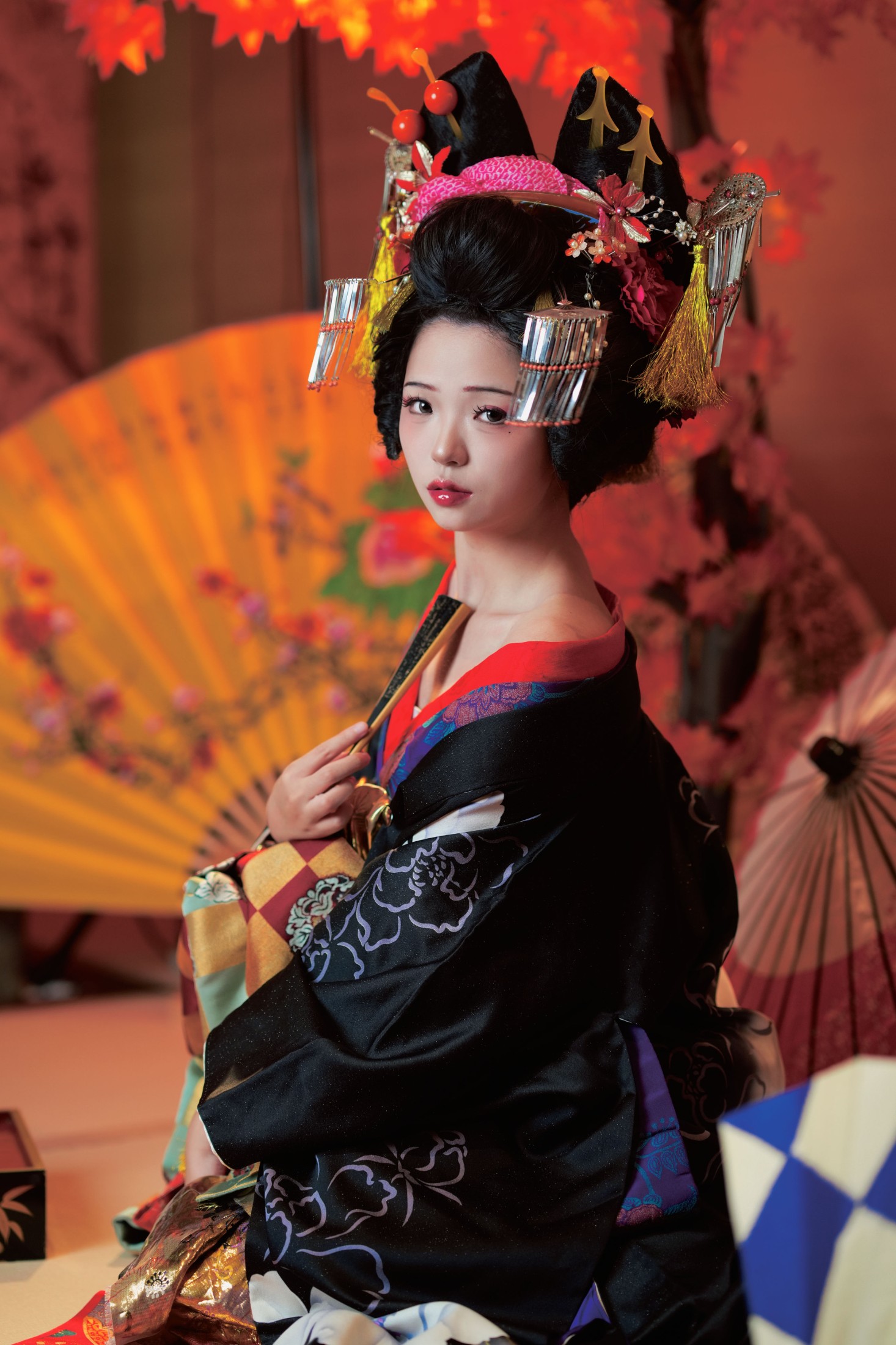 图片[3] - 欣宝欣宝天天吃饱 - 《花魁道中》[25P] - 机器猫次元 - 机器猫次元