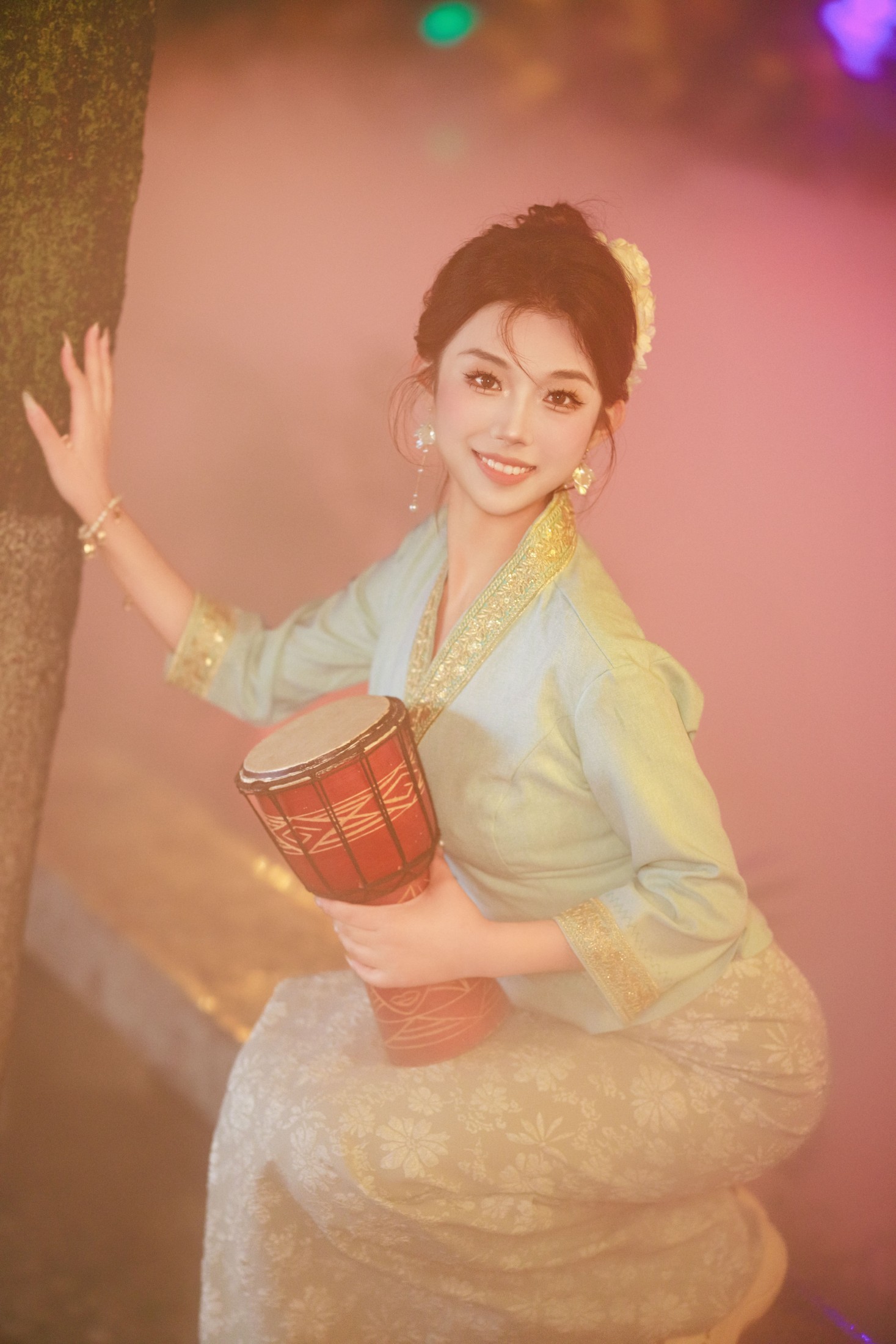 图片[8] - 裴同学 - 《傣族女孩》[39P] - 机器猫次元 - 机器猫次元