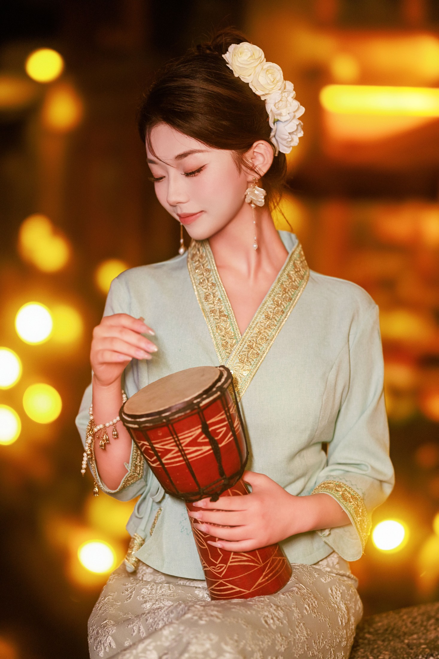 图片[6] - 裴同学 - 《傣族女孩》[39P] - 机器猫次元 - 机器猫次元