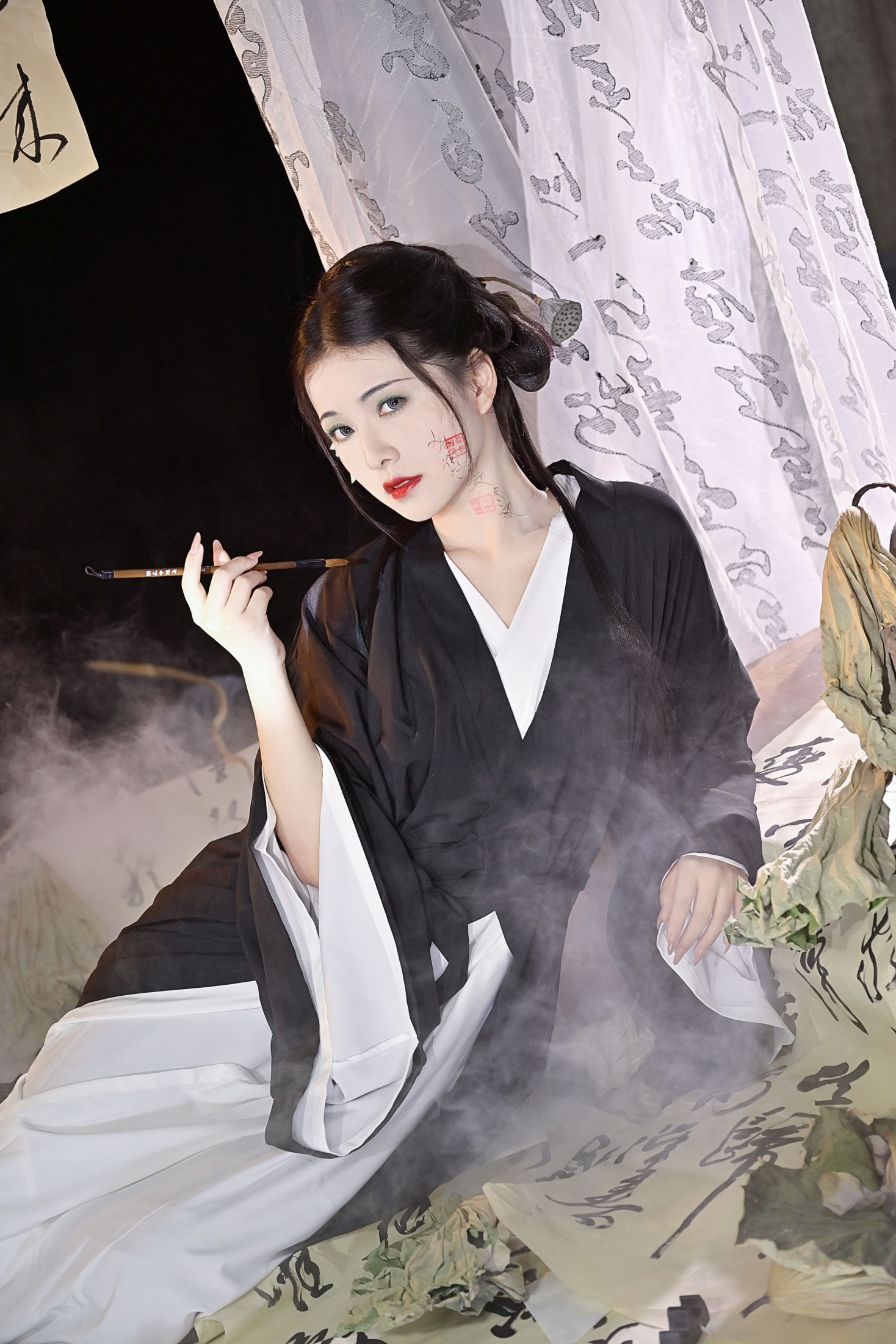 图片[3] - 伊伊不想长胖胖 - 《残荷》[30P] - 机器猫次元 - 机器猫次元