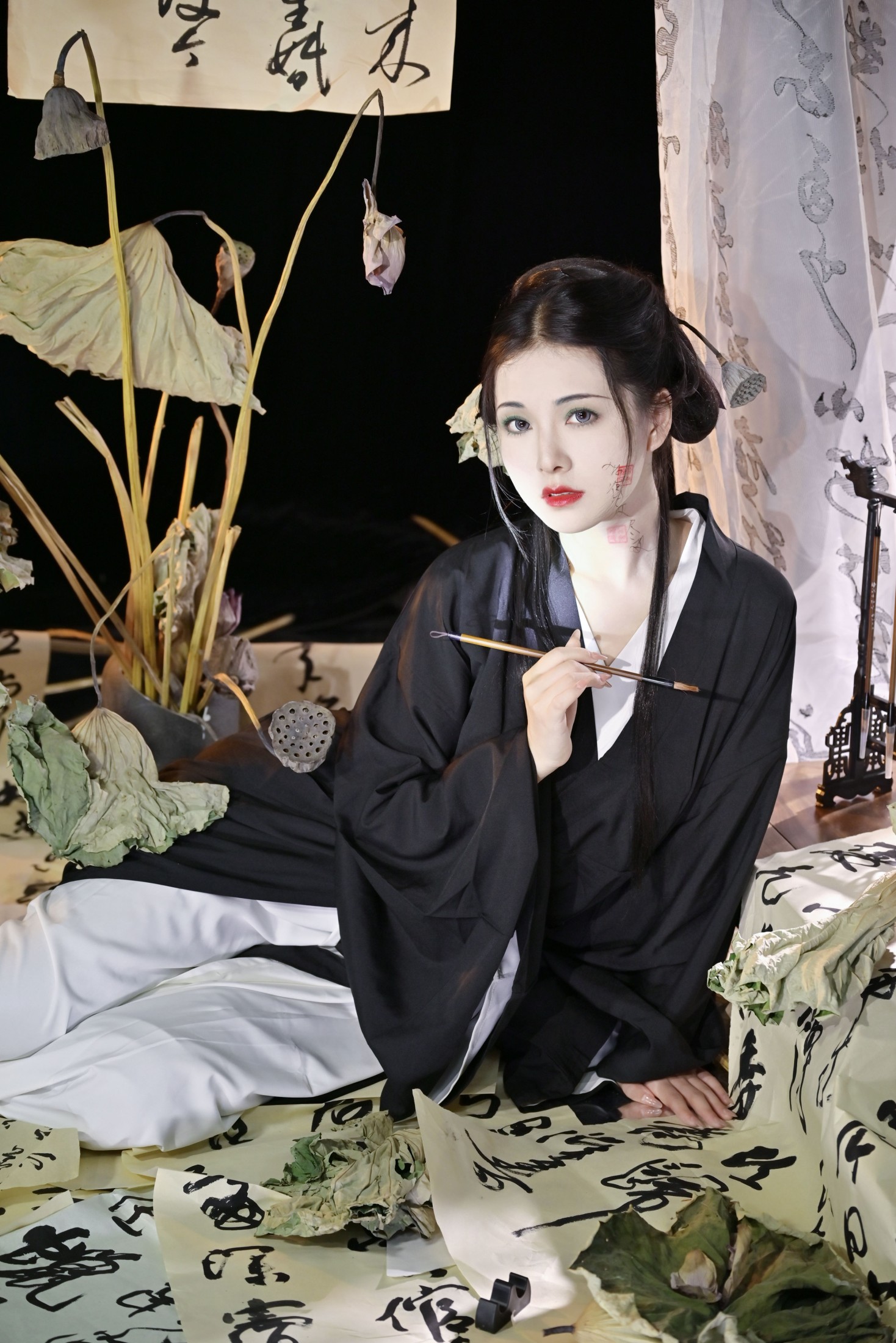 图片[8] - 伊伊不想长胖胖 - 《残荷》[30P] - 机器猫次元 - 机器猫次元