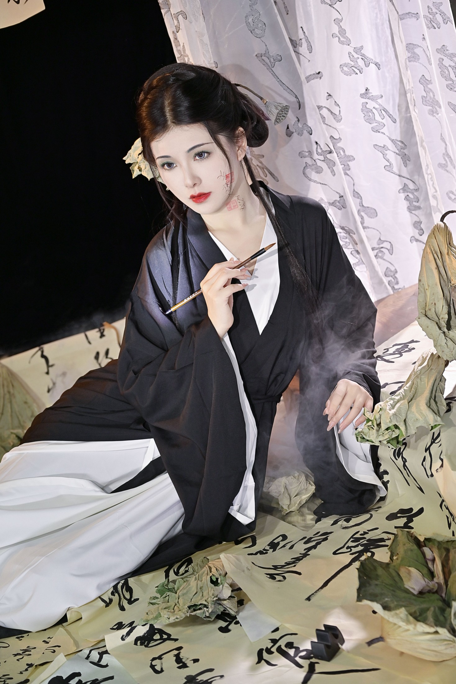 图片[5] - 伊伊不想长胖胖 - 《残荷》[30P] - 机器猫次元 - 机器猫次元
