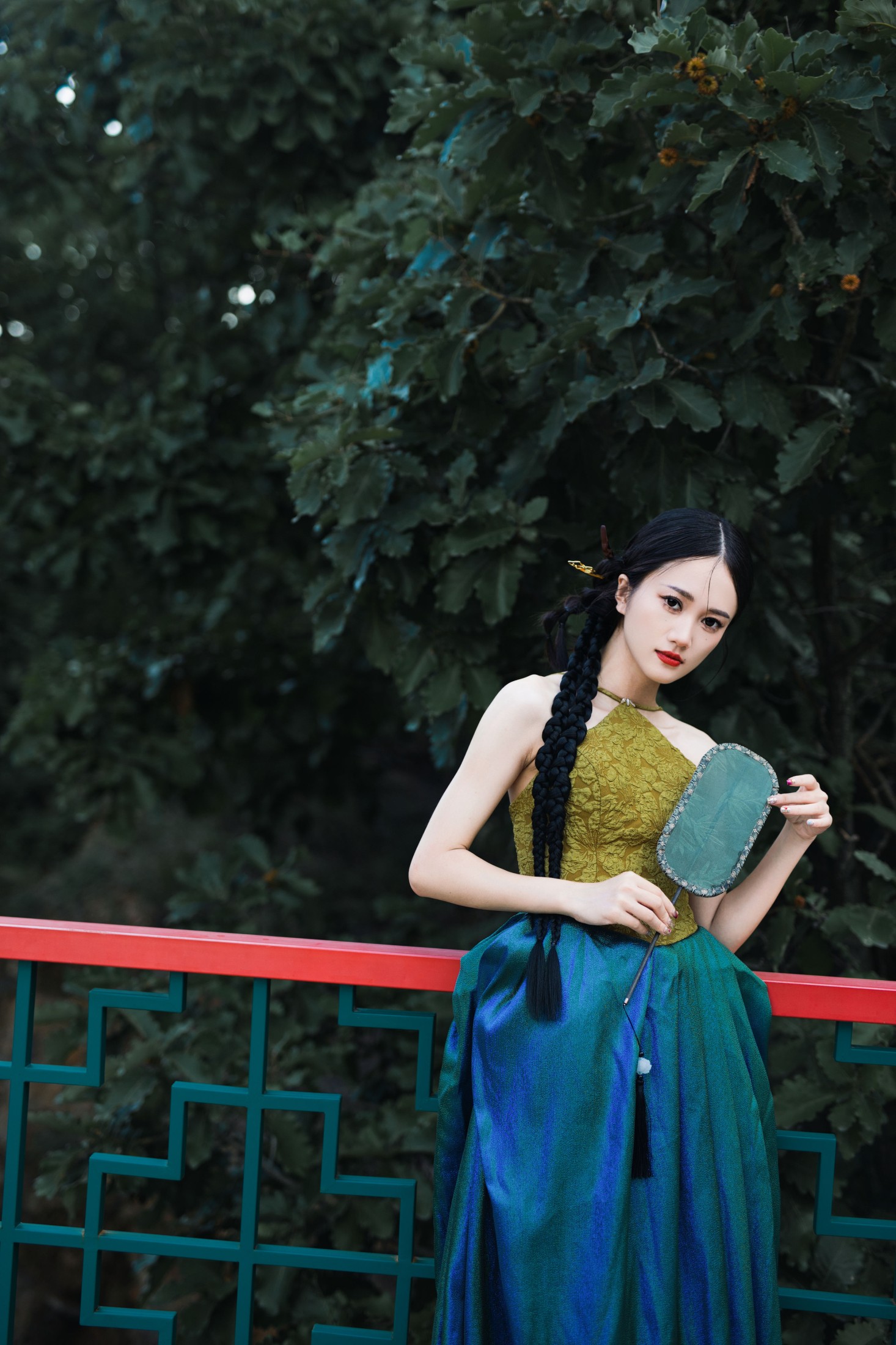 图片[5] - 文文 - 《新中式礼服游园》[23P] - 机器猫次元 - 机器猫次元