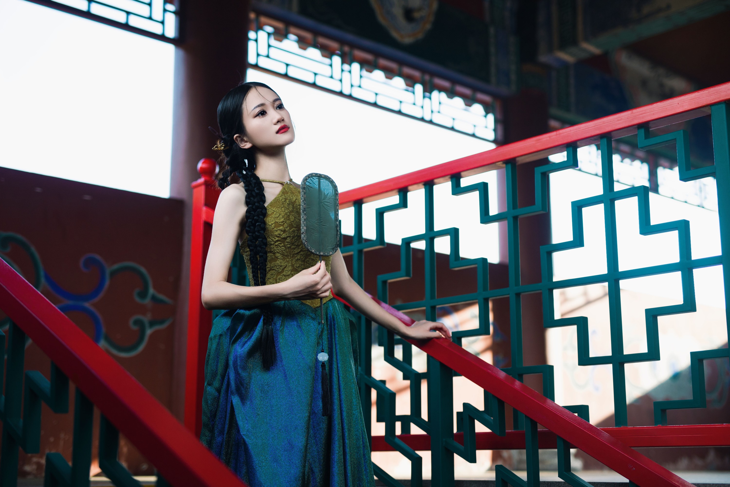 图片[7] - 文文 - 《新中式礼服游园》[23P] - 机器猫次元 - 机器猫次元