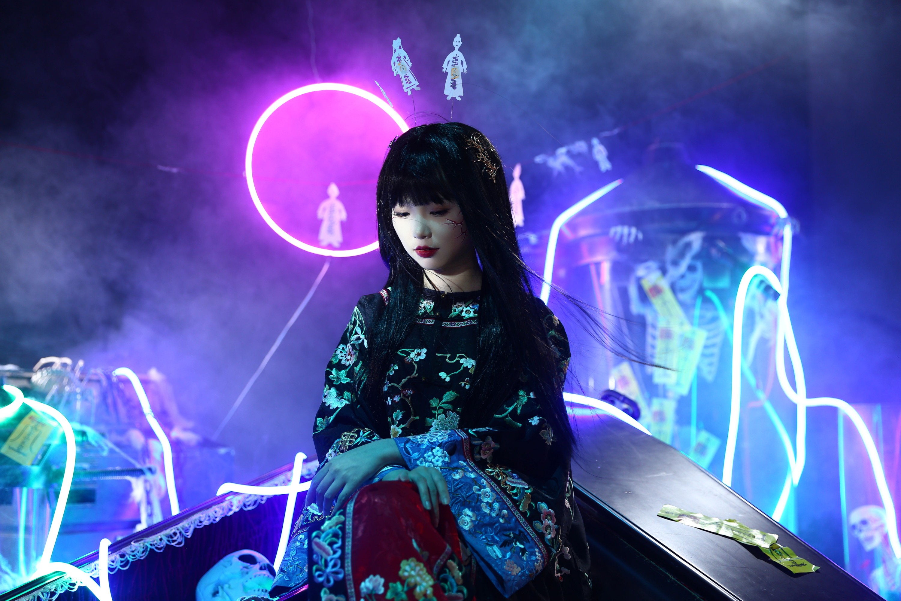 图片[5] - 怀里猫ovo - 《赛博朋克岳绮罗》[23P] - 机器猫次元 - 机器猫次元