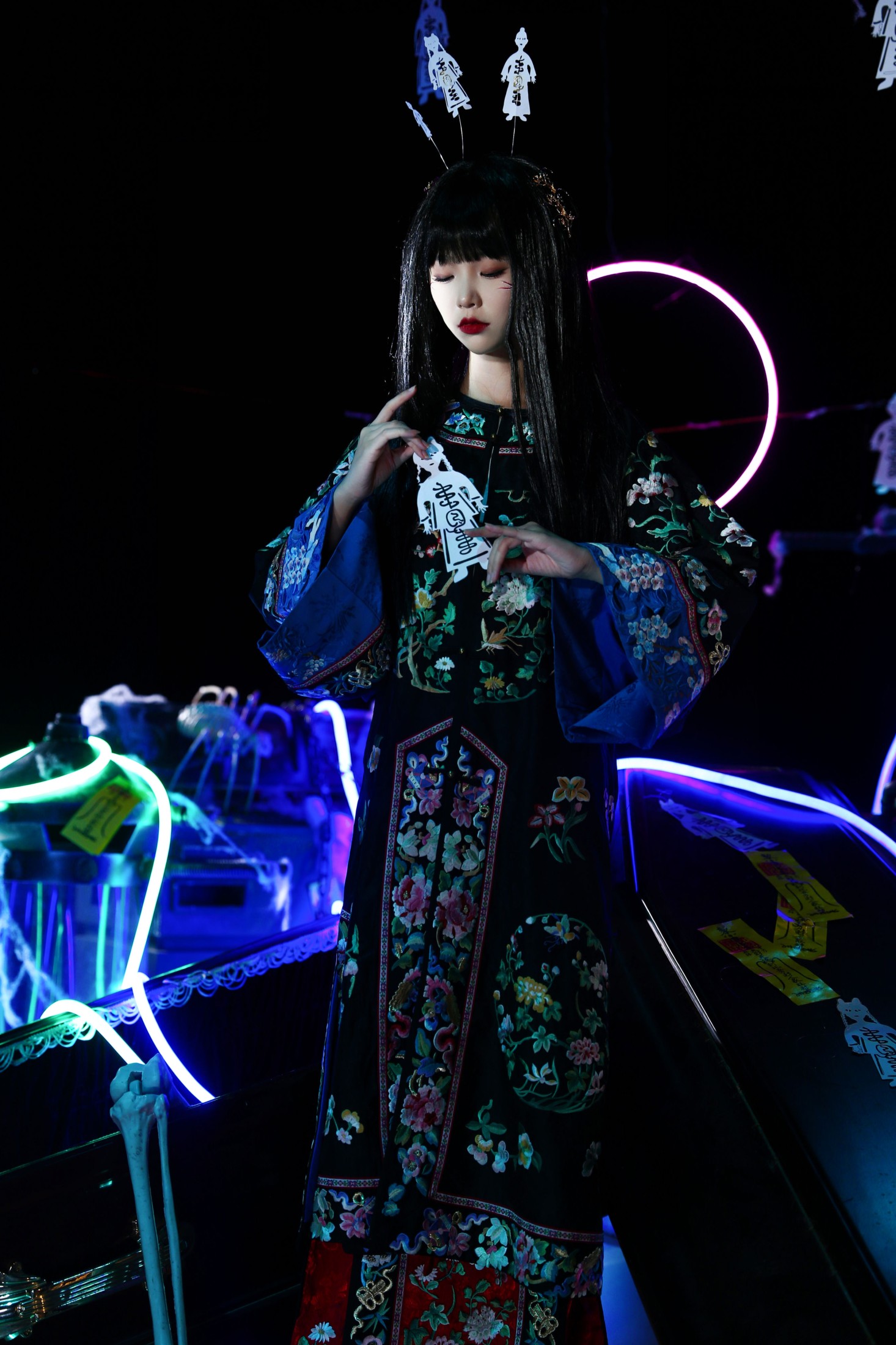 图片[6] - 怀里猫ovo - 《赛博朋克岳绮罗》[23P] - 机器猫次元 - 机器猫次元