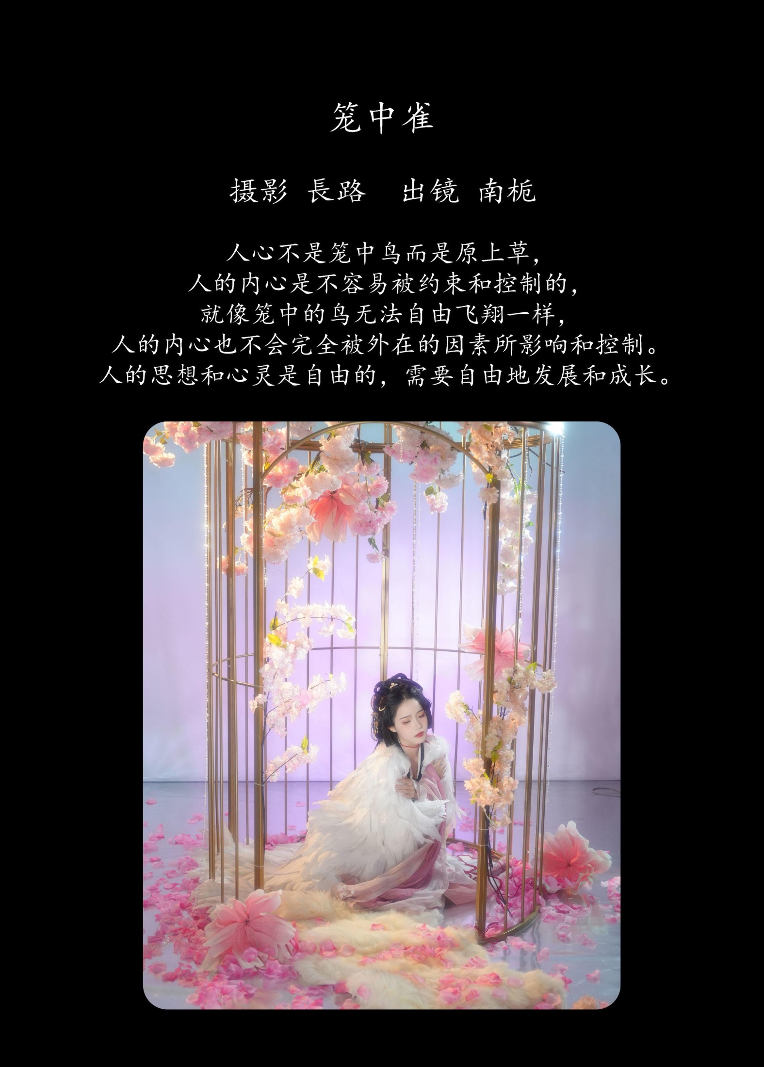 图片[2] - 南栀 - 《笼中雀》[20P] - 机器猫次元 - 机器猫次元