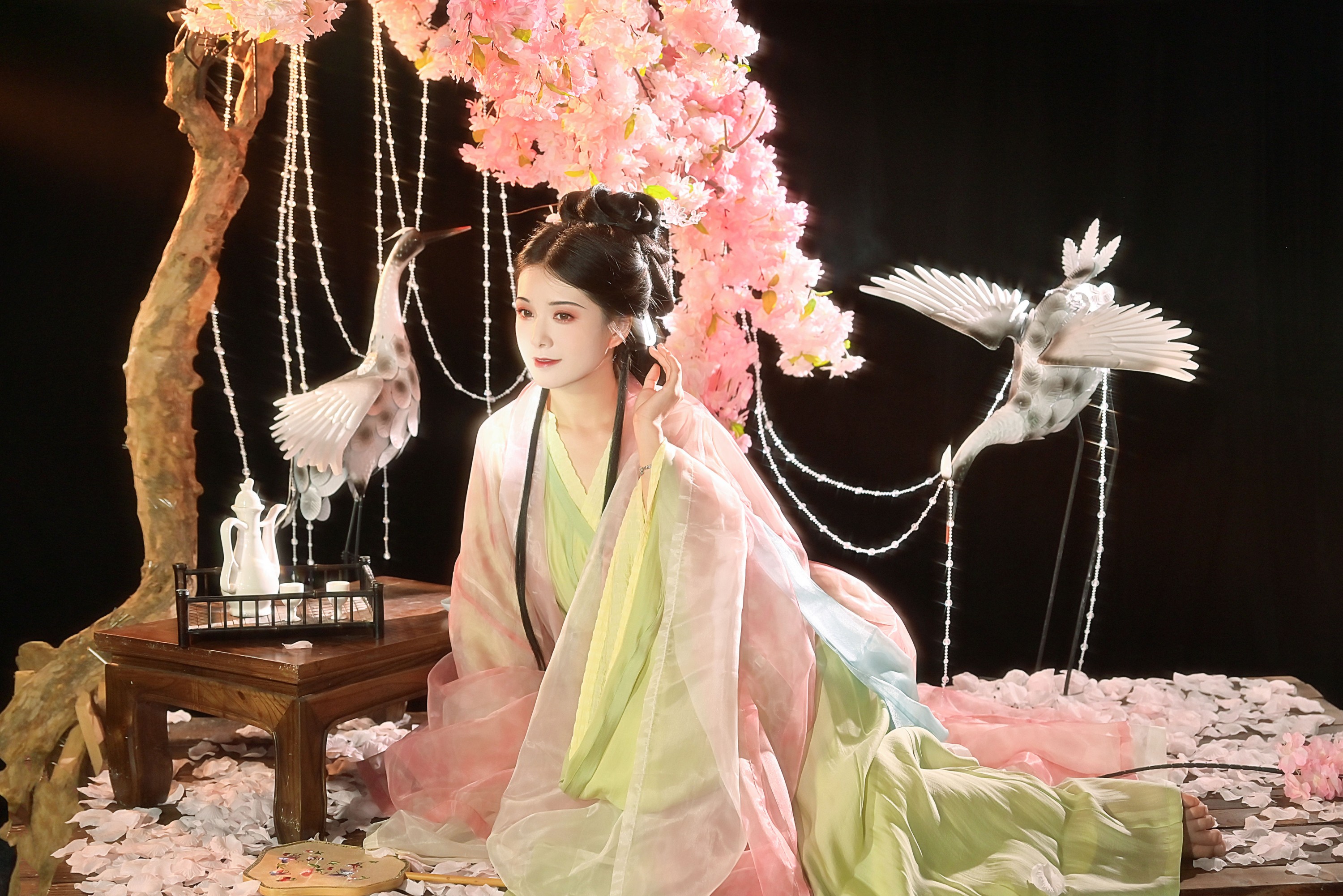 图片[3] - 伊伊不想长胖胖 - 《桃花树下》[23P] - 机器猫次元 - 机器猫次元