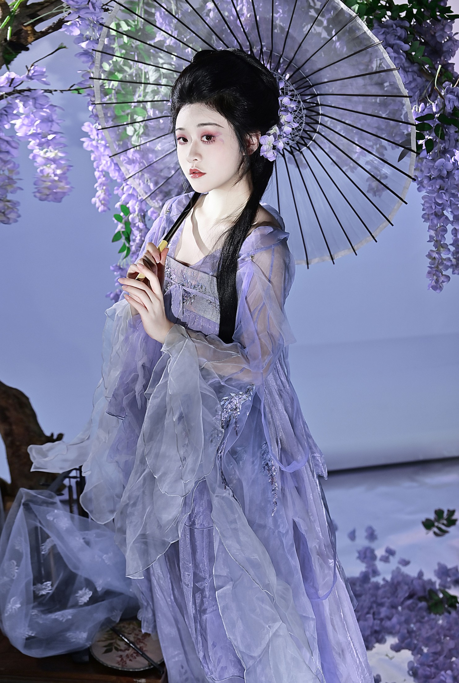 图片[4] - 神赐杏杏 - 《紫藤少女》[22P] - 机器猫次元 - 机器猫次元