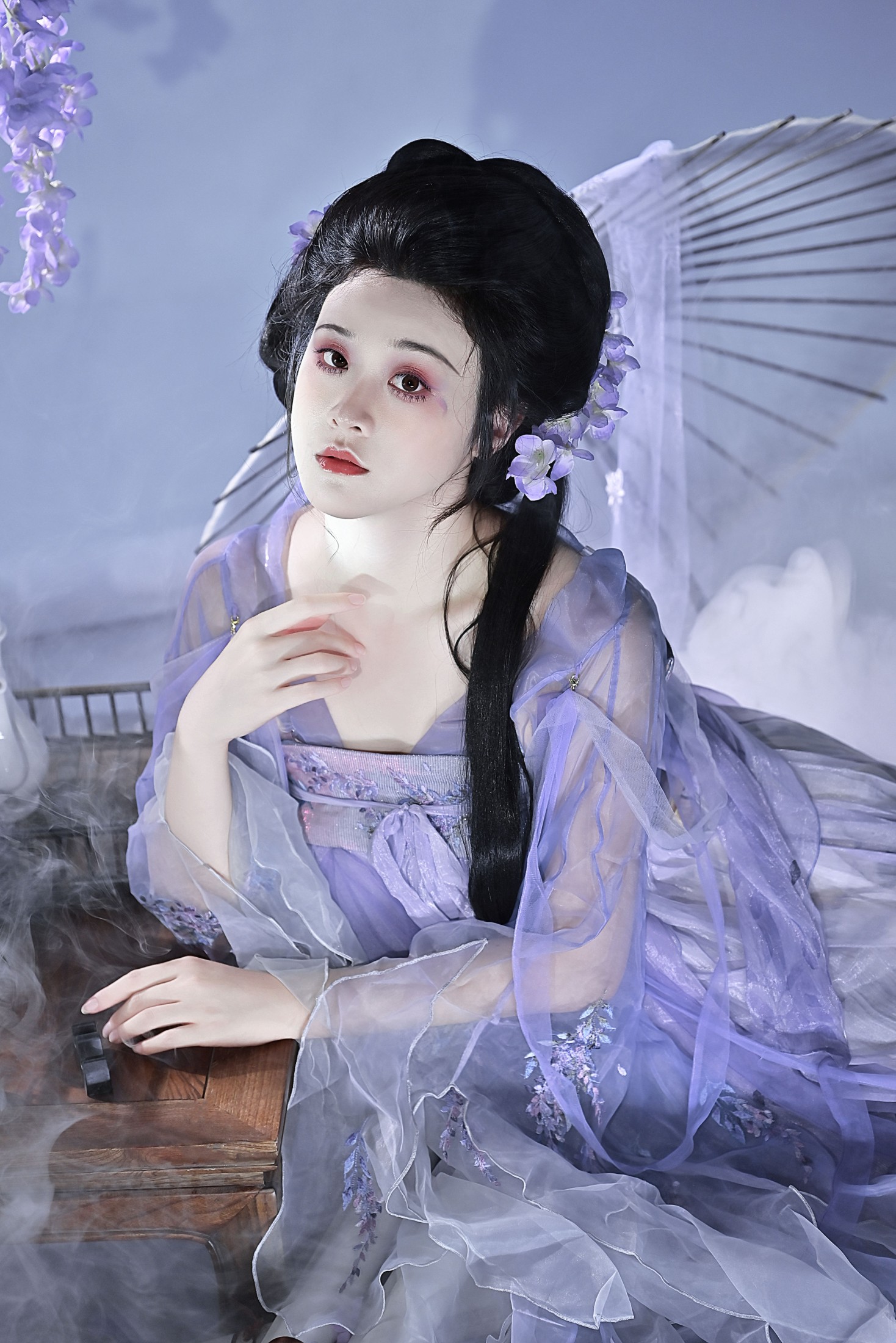 图片[3] - 神赐杏杏 - 《紫藤少女》[22P] - 机器猫次元 - 机器猫次元