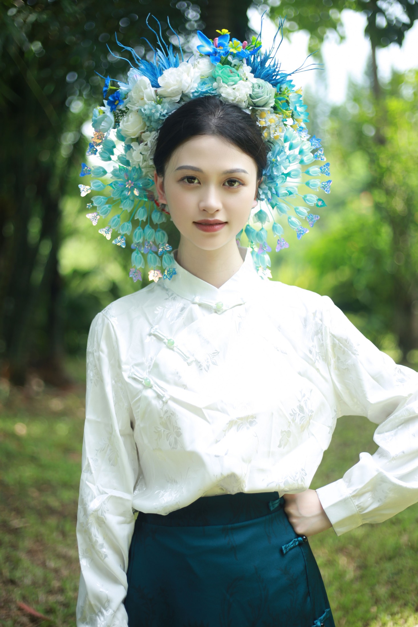 图片[3] - 聂儿 - 《戴花》[26P] - 机器猫次元 - 机器猫次元