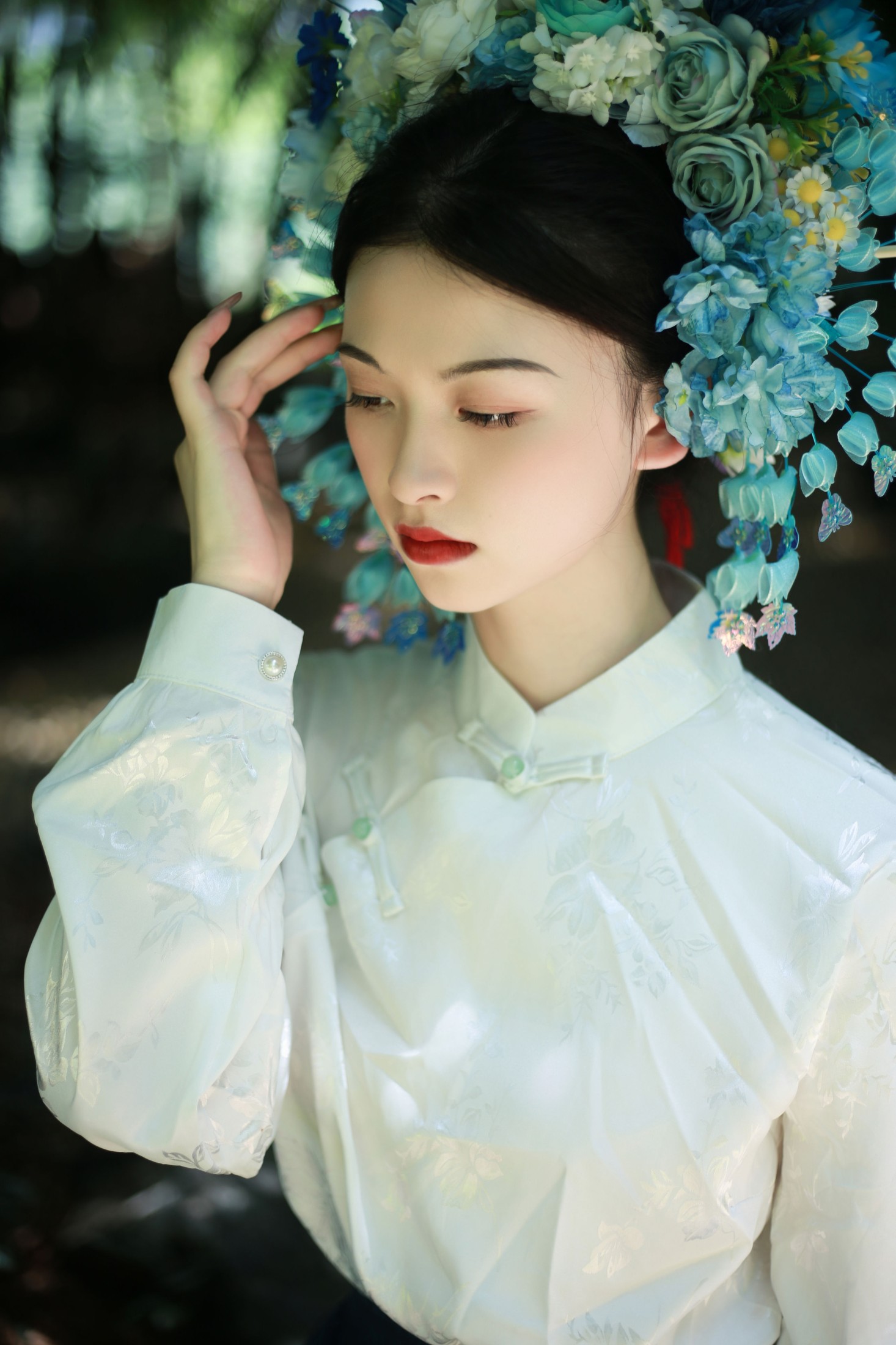图片[8] - 聂儿 - 《戴花》[26P] - 机器猫次元 - 机器猫次元