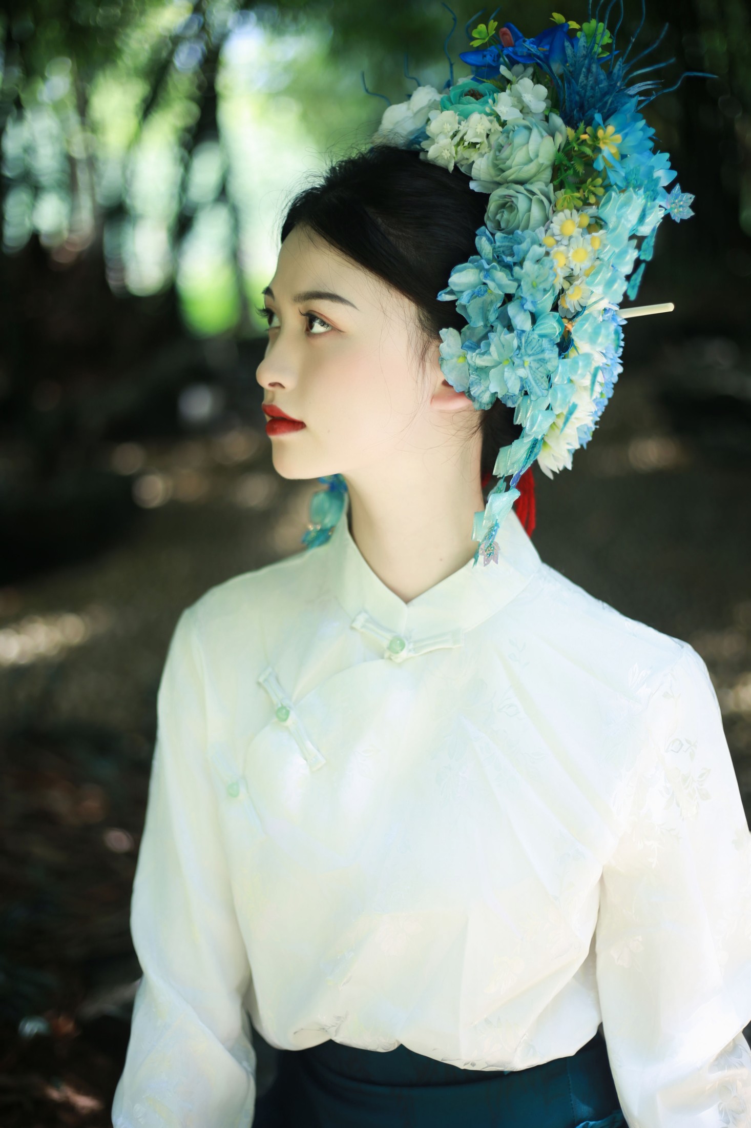 图片[4] - 聂儿 - 《戴花》[26P] - 机器猫次元 - 机器猫次元
