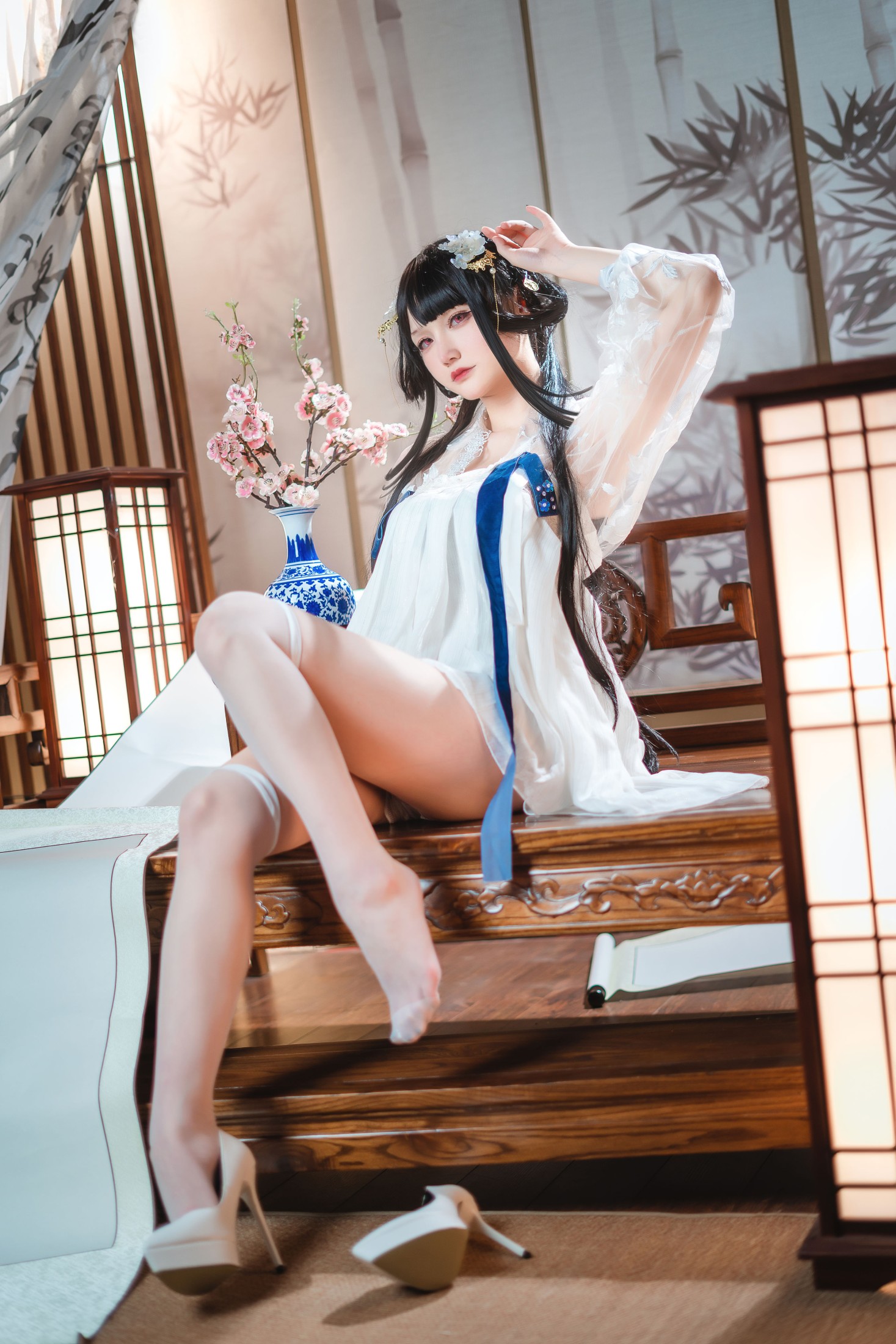 图片[5] - 仙九Airi_ - 《碧蓝航线-逸仙旗袍》[23P] - 机器猫次元 - 机器猫次元