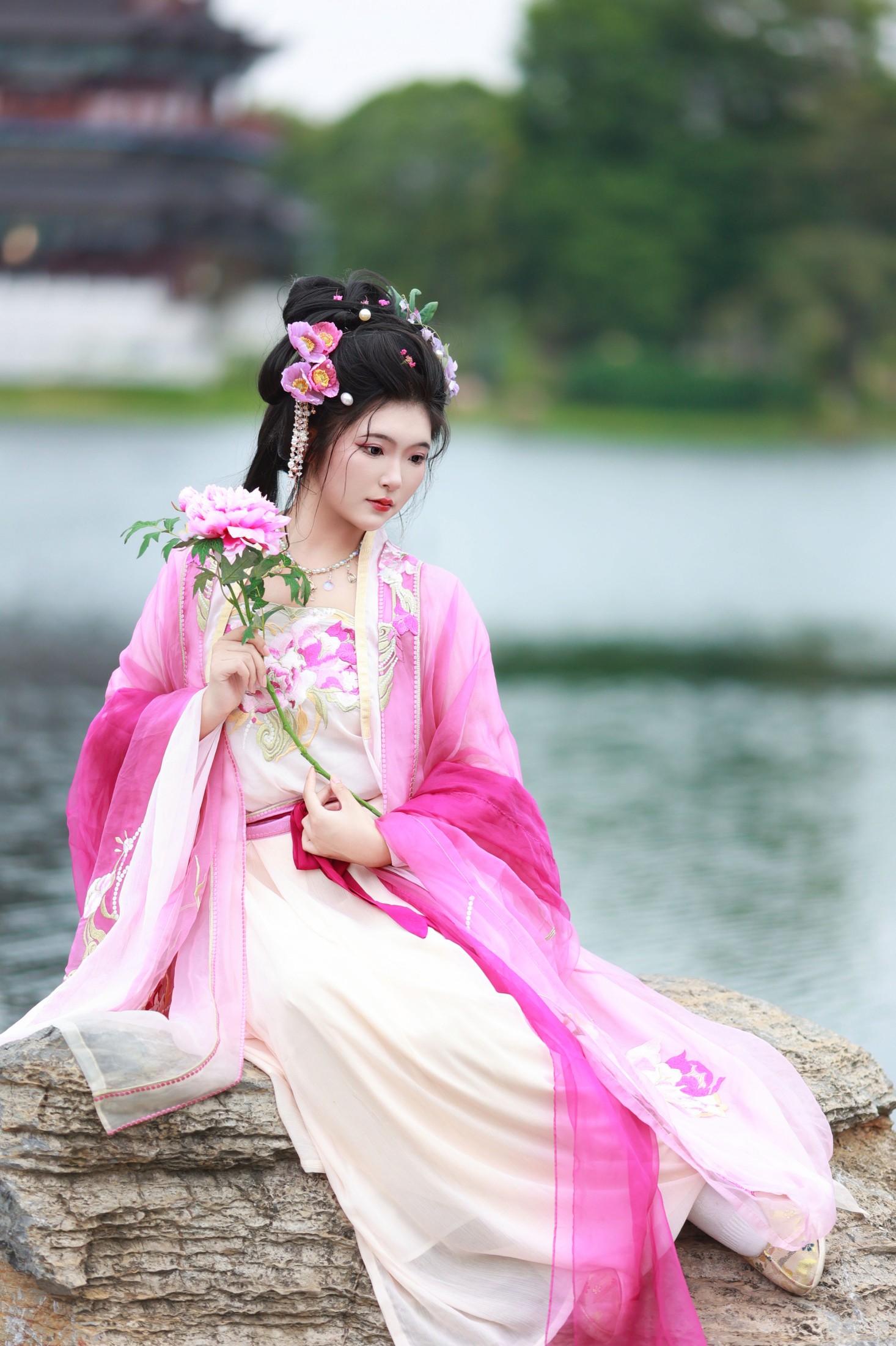图片[5] - KaiLin酱 - 《湖畔寻花》[33P] - 机器猫次元 - 机器猫次元