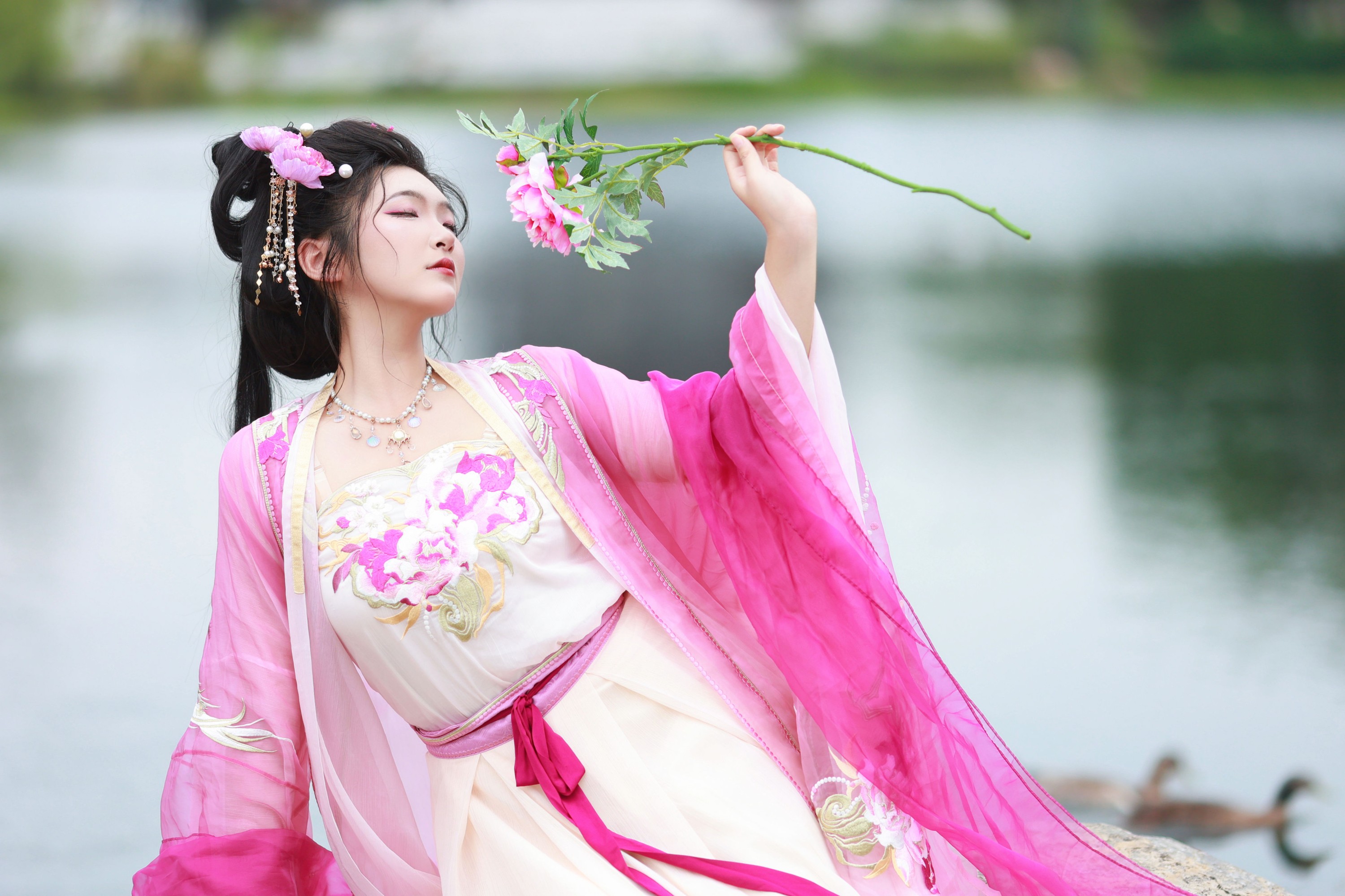 图片[6] - KaiLin酱 - 《湖畔寻花》[33P] - 机器猫次元 - 机器猫次元