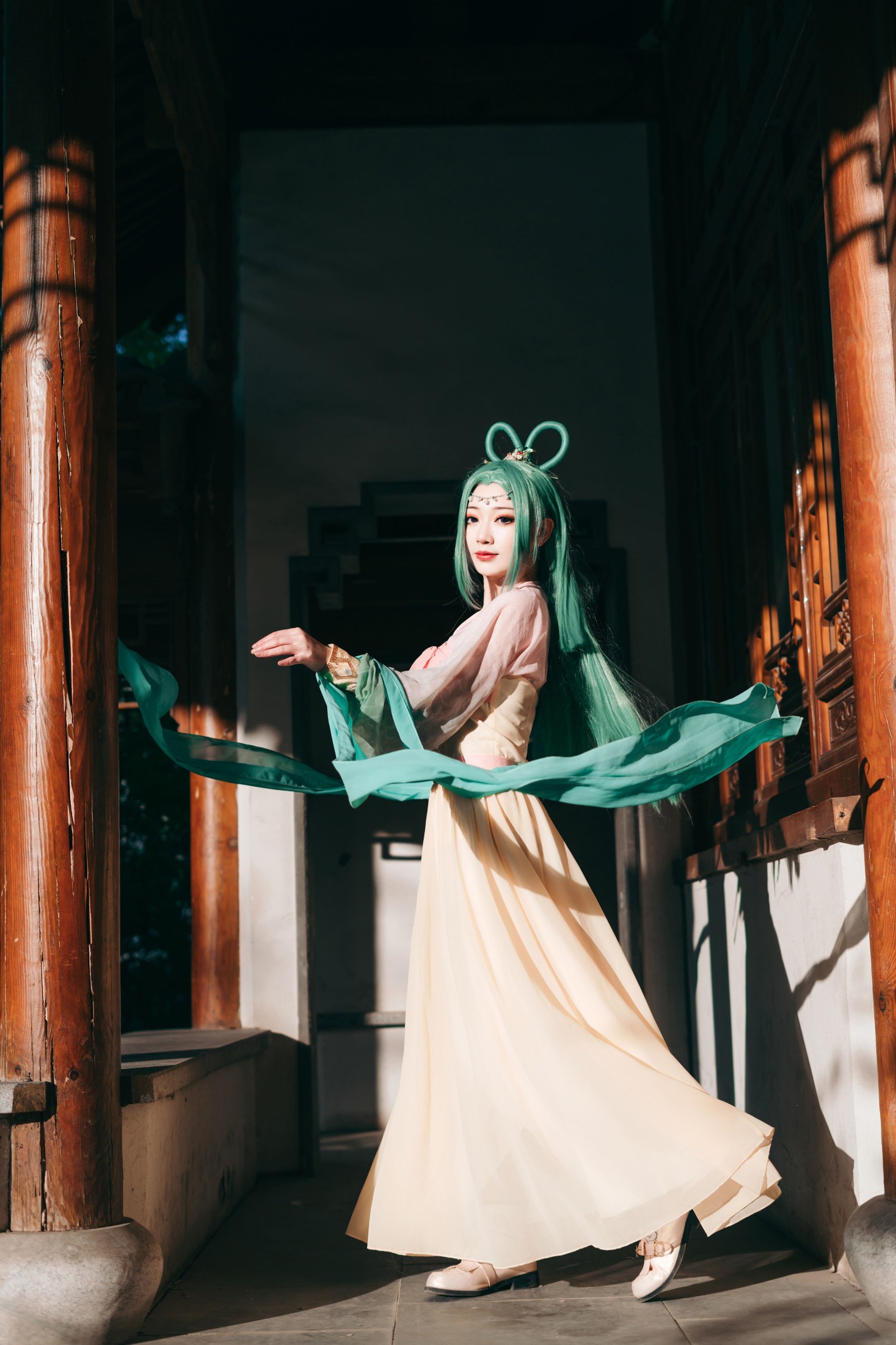 图片[3] - 桃墨公子x - 《蓝兔宫装拟人》[22P] - 机器猫次元 - 机器猫次元