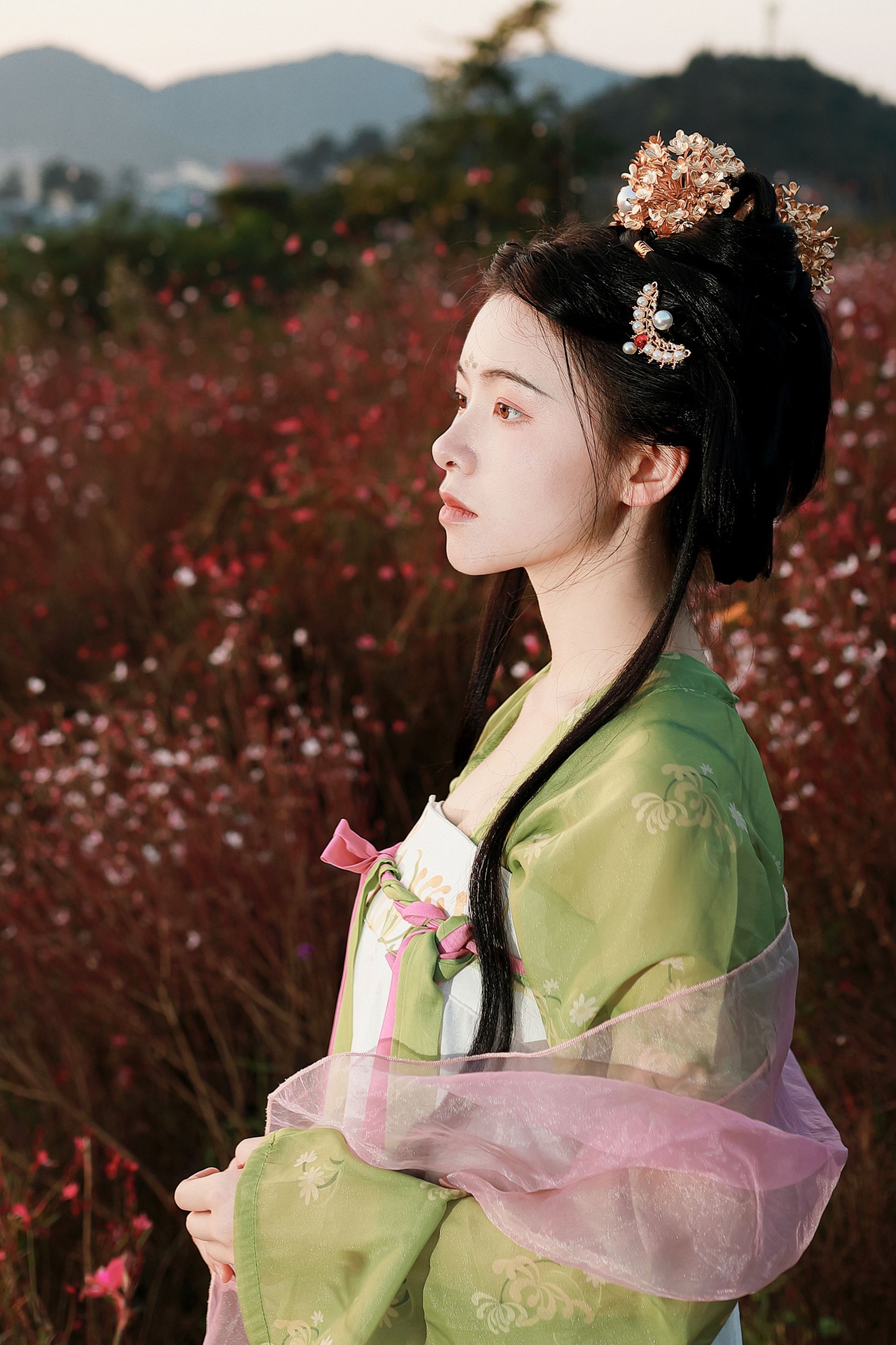 图片[4] - 小小懒 - 《古韵花海》[33P] - 机器猫次元 - 机器猫次元