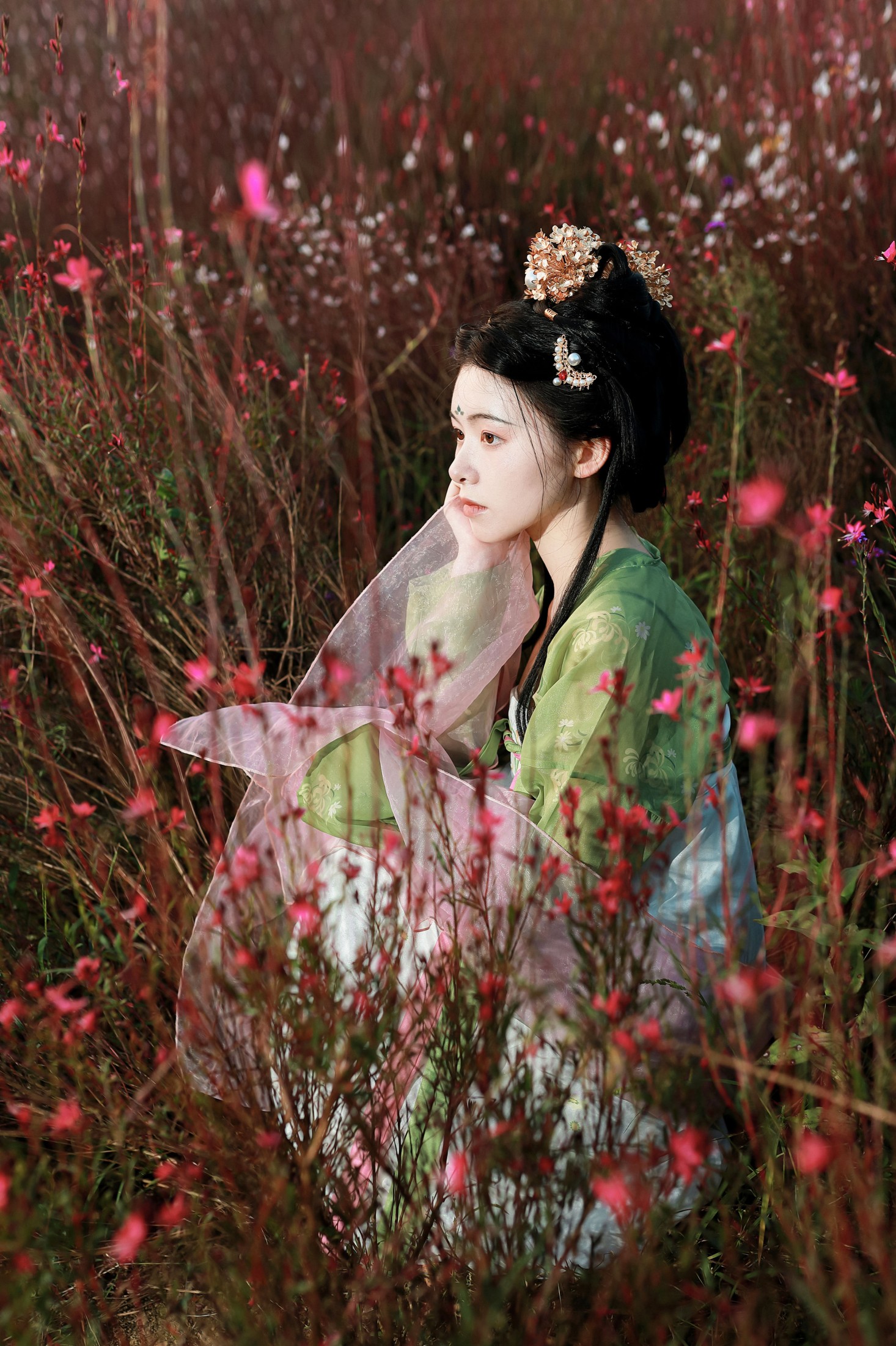 图片[6] - 小小懒 - 《古韵花海》[33P] - 机器猫次元 - 机器猫次元