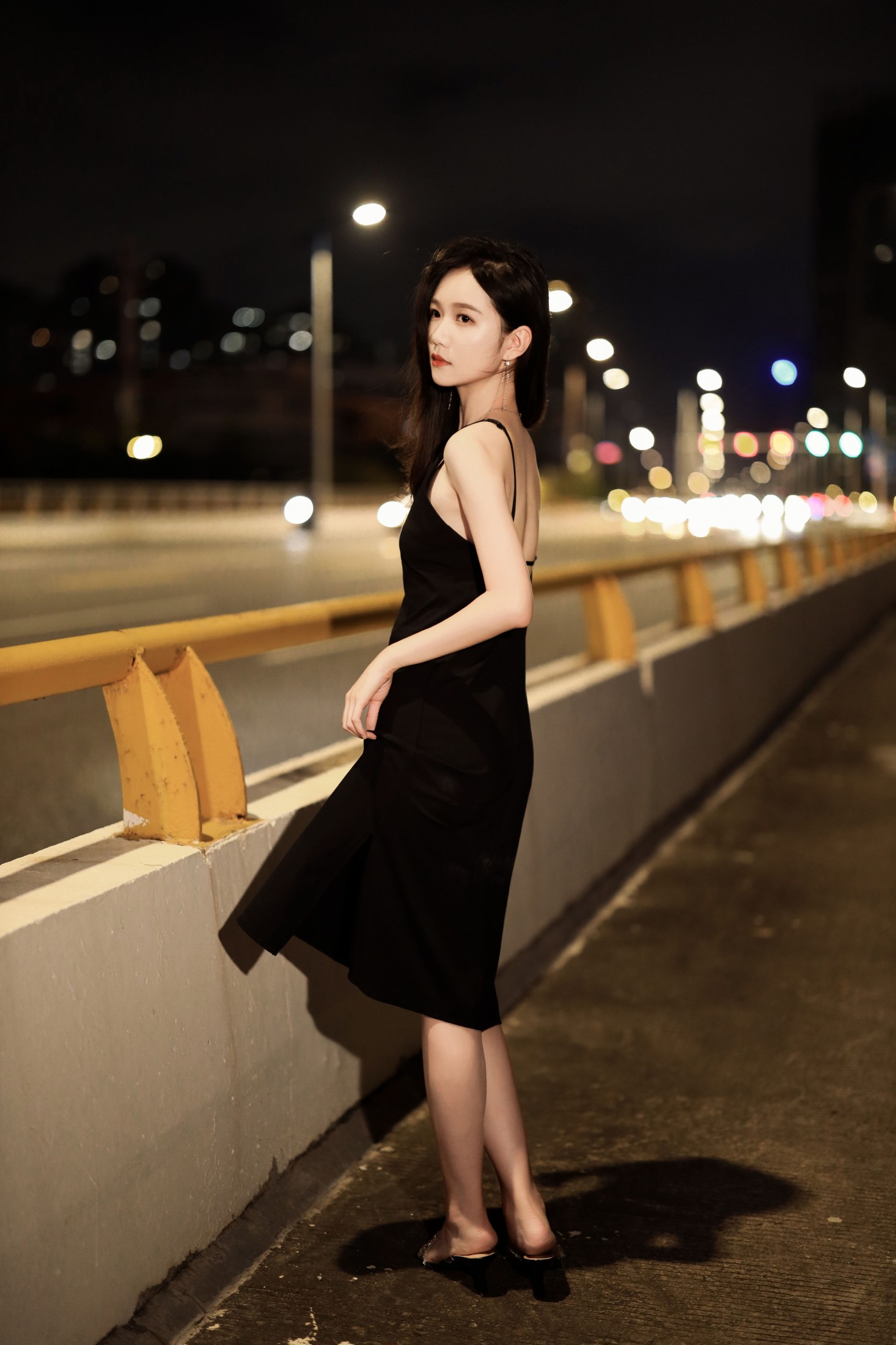 图片[4] - 迪丽热鸭 - 《桥上夜晚》[24P] - 机器猫次元 - 机器猫次元